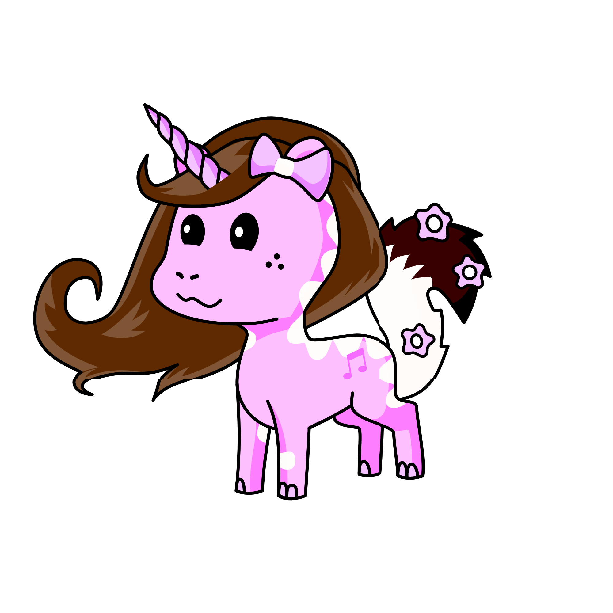 Choco, the unicorn