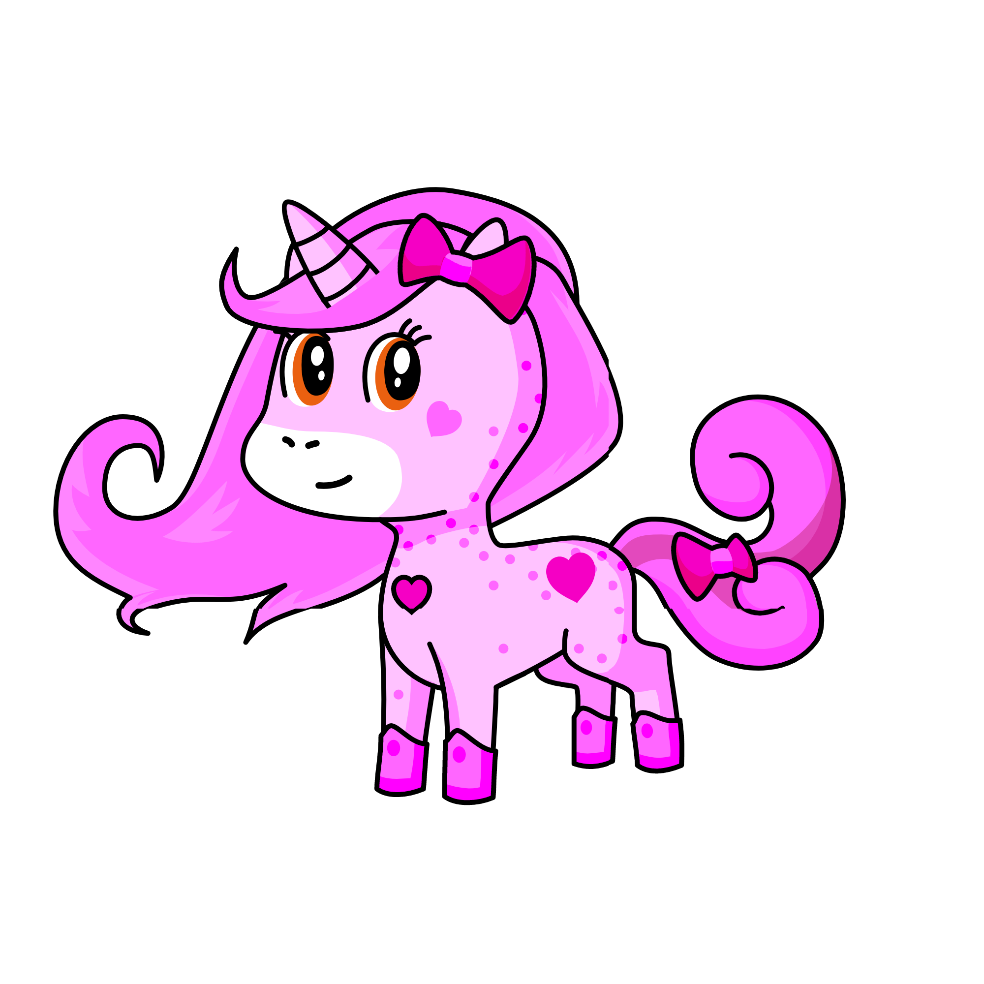 kawaii chan, the unicorn