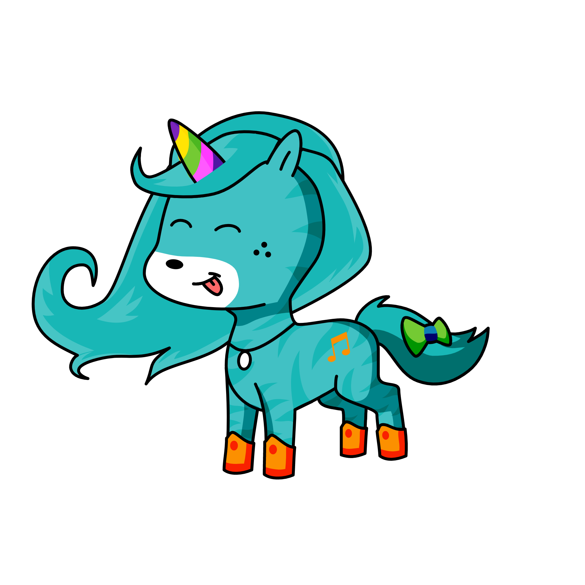 bvplmnb, the unicorn
