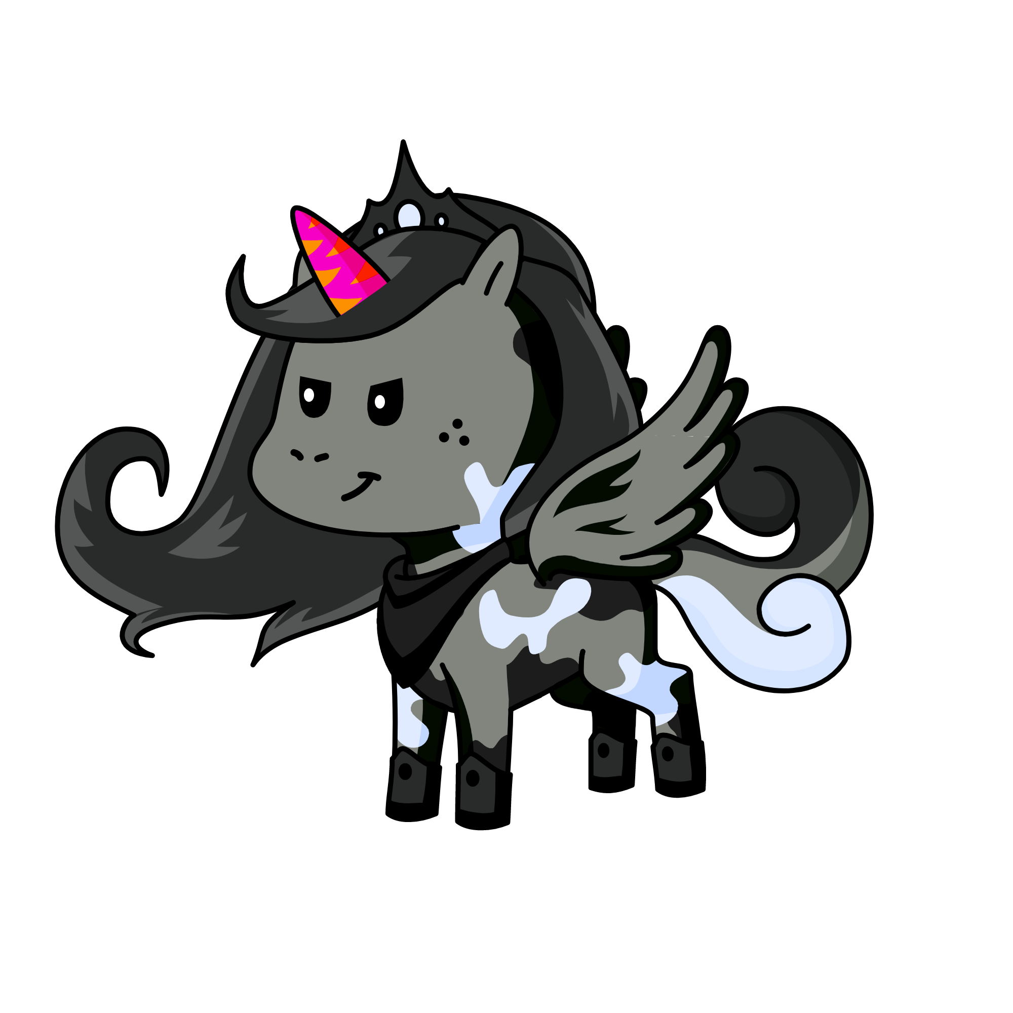 Camo, the unicorn