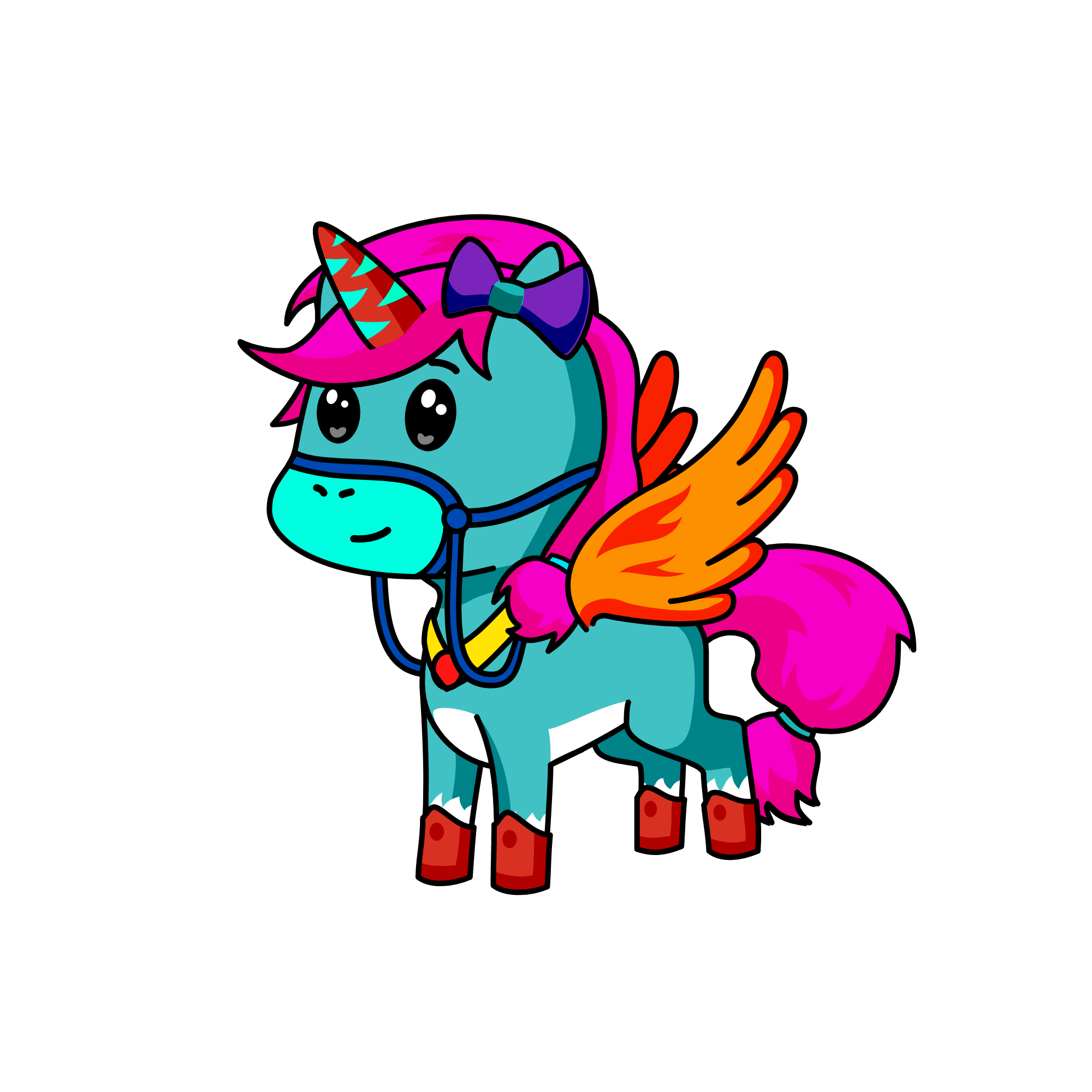 Angelica, the unicorn