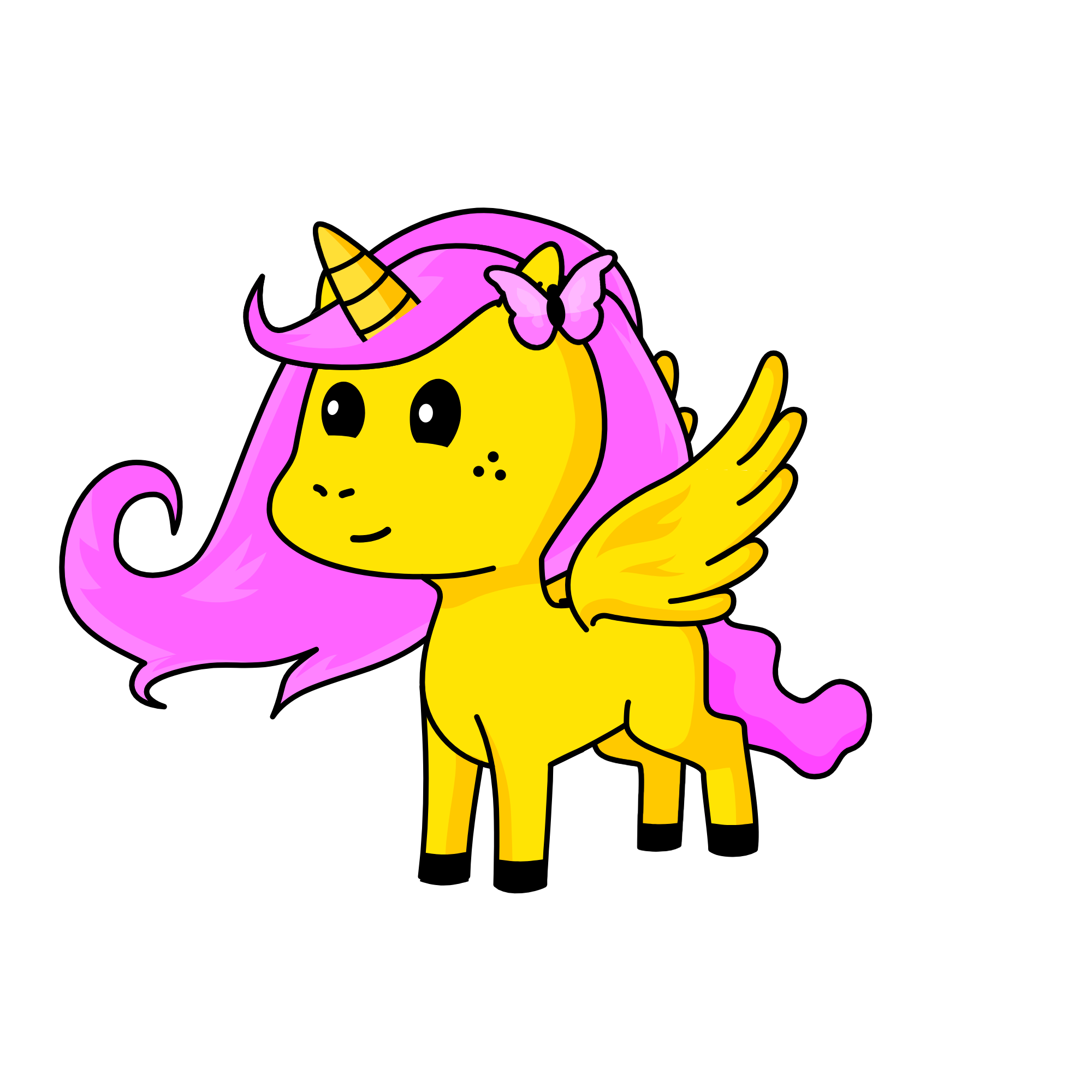 fluttershy, the unicorn
