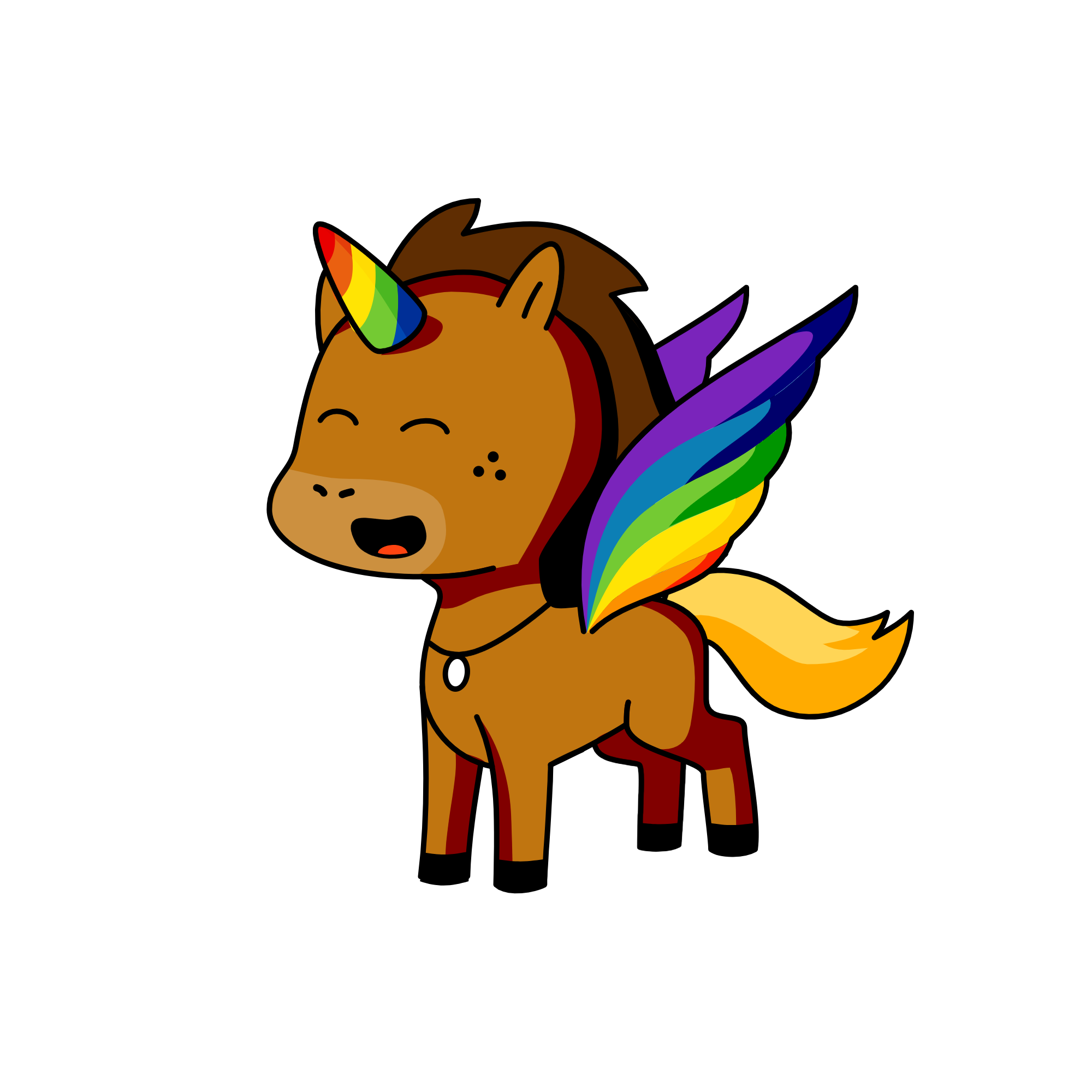 Mimi D. (Me as a younicorn), the unicorn