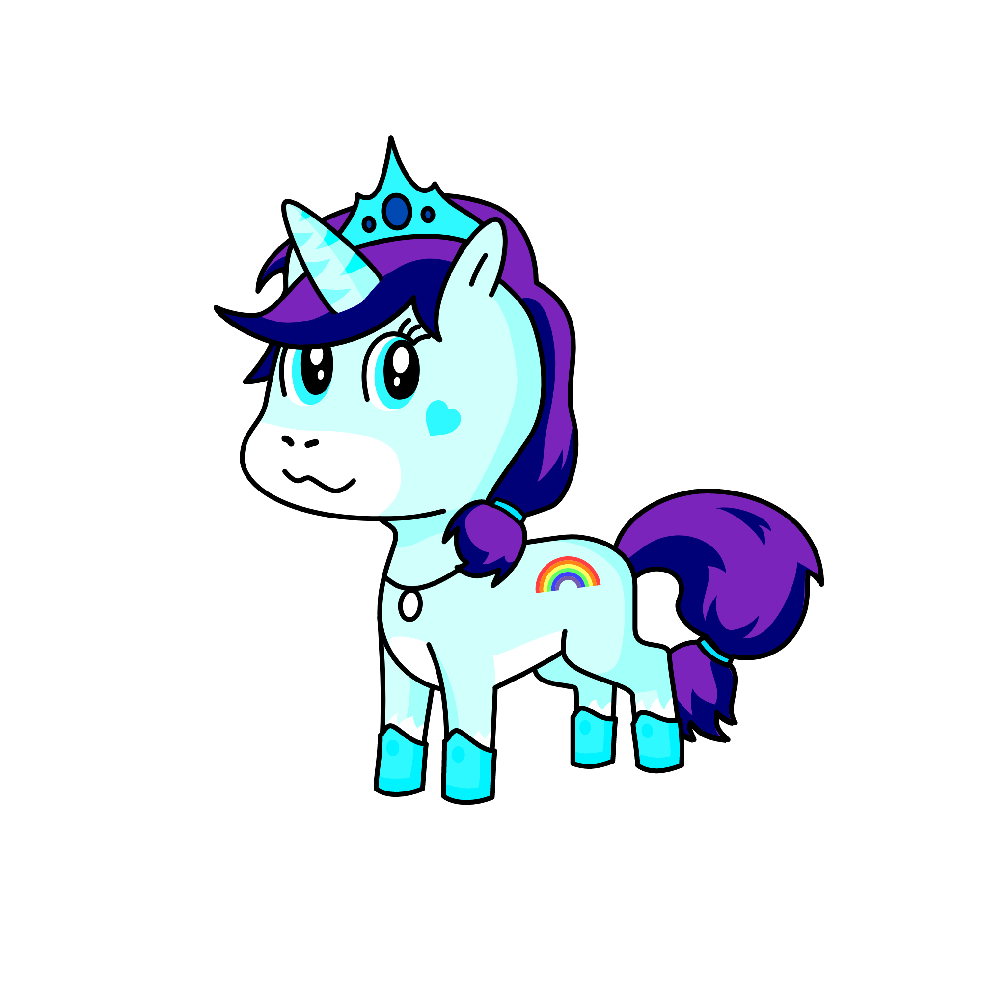 Queen skye, the unicorn