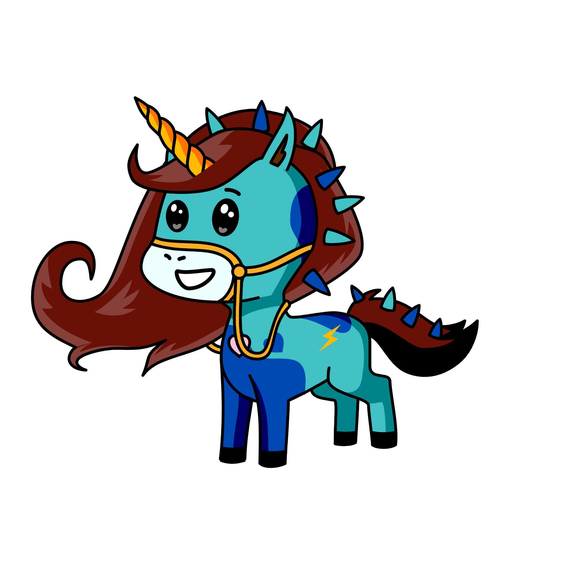 Blunicorn, the unicorn