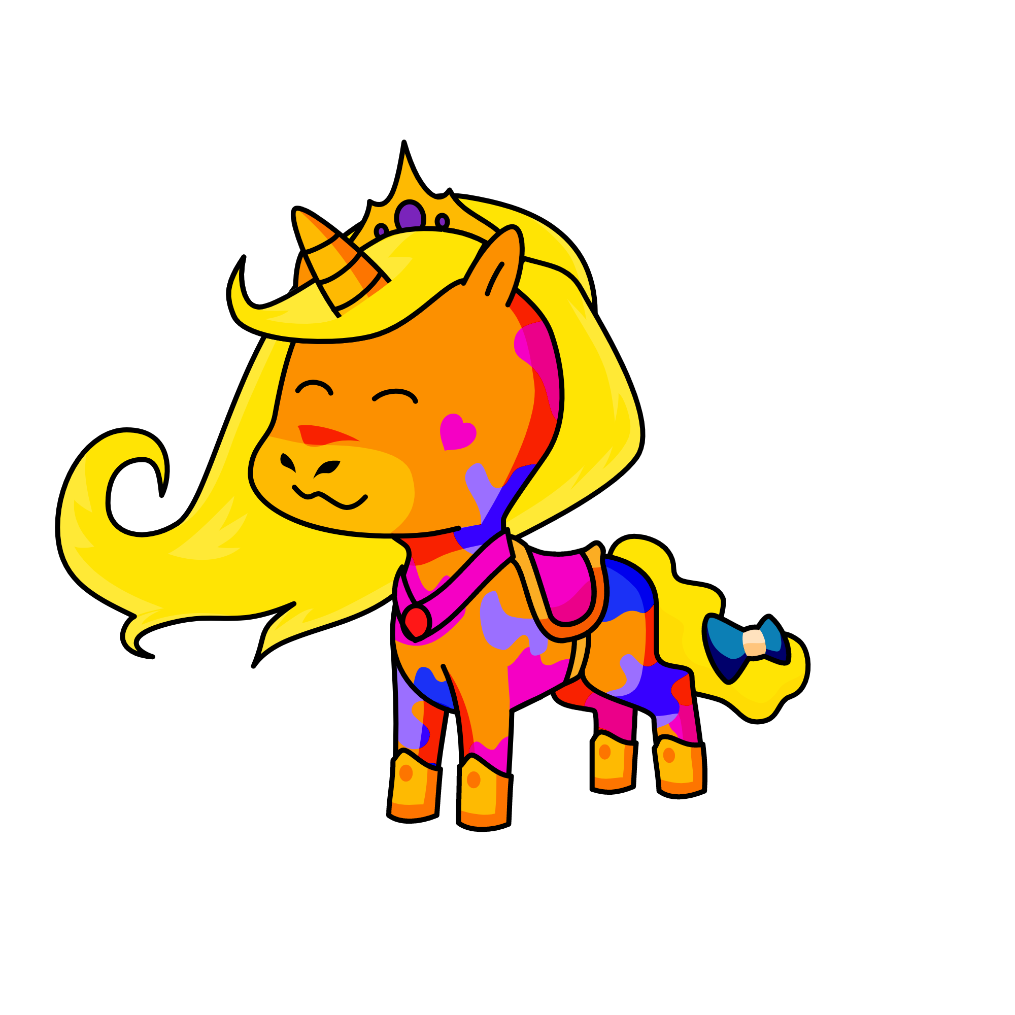 pricesa del sol y la luna......... , the unicorn