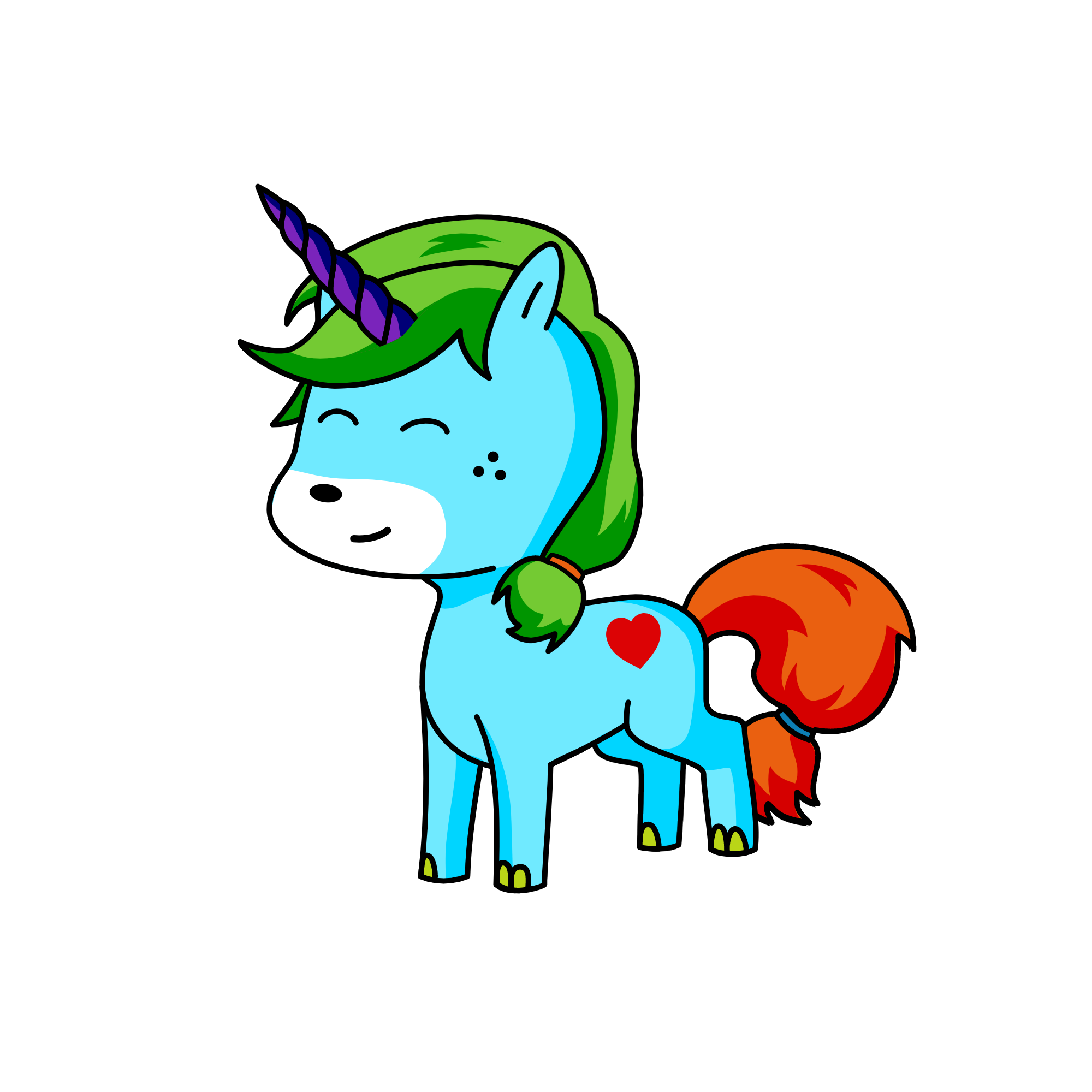 poop, the unicorn
