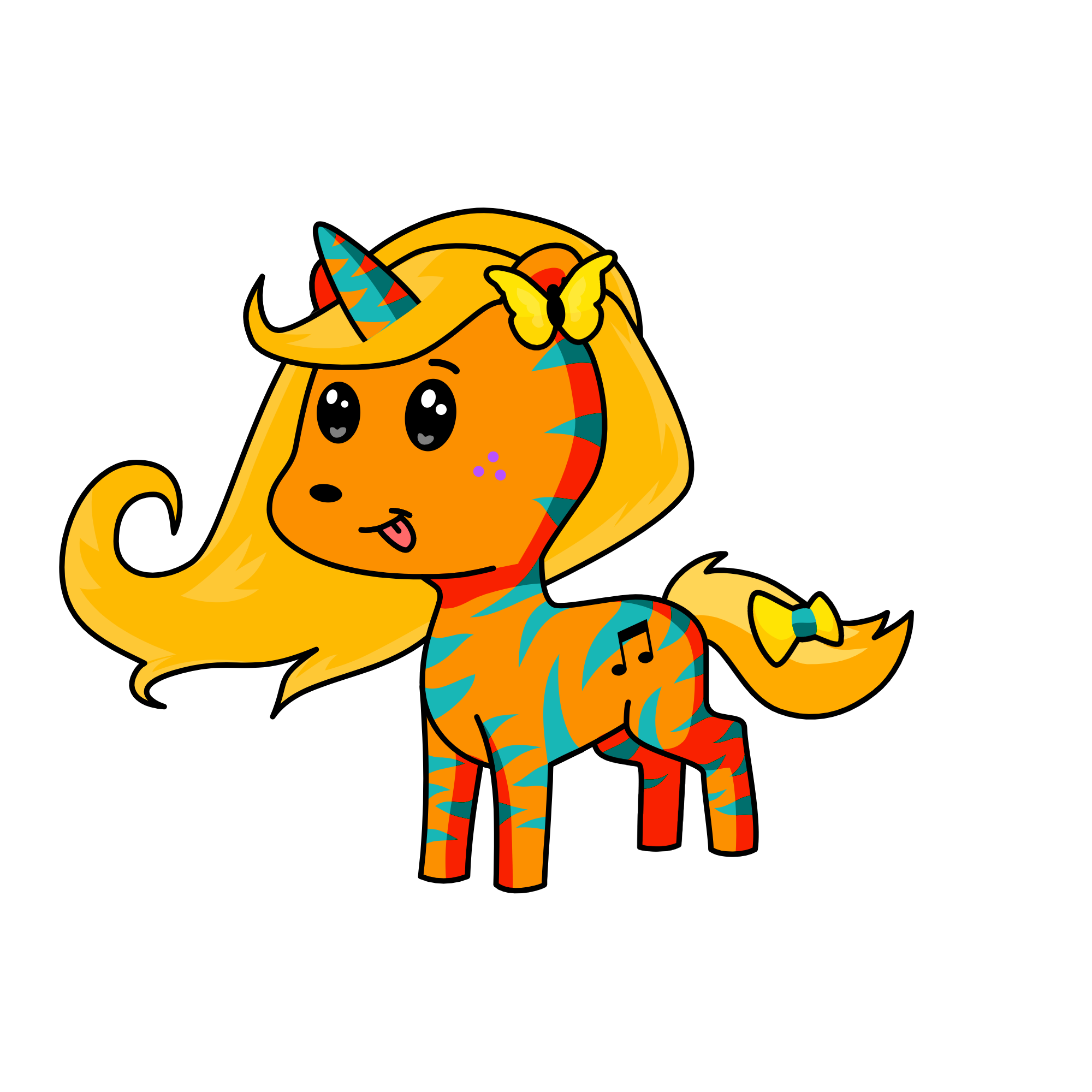 ME AS A UNICORN, the unicorn