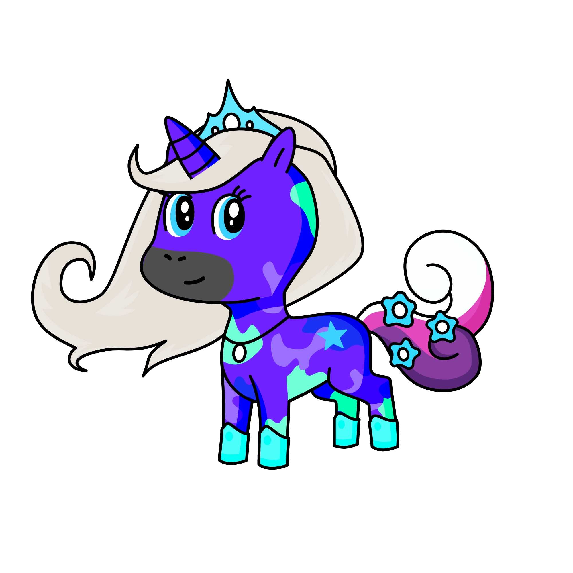 loonu, the unicorn