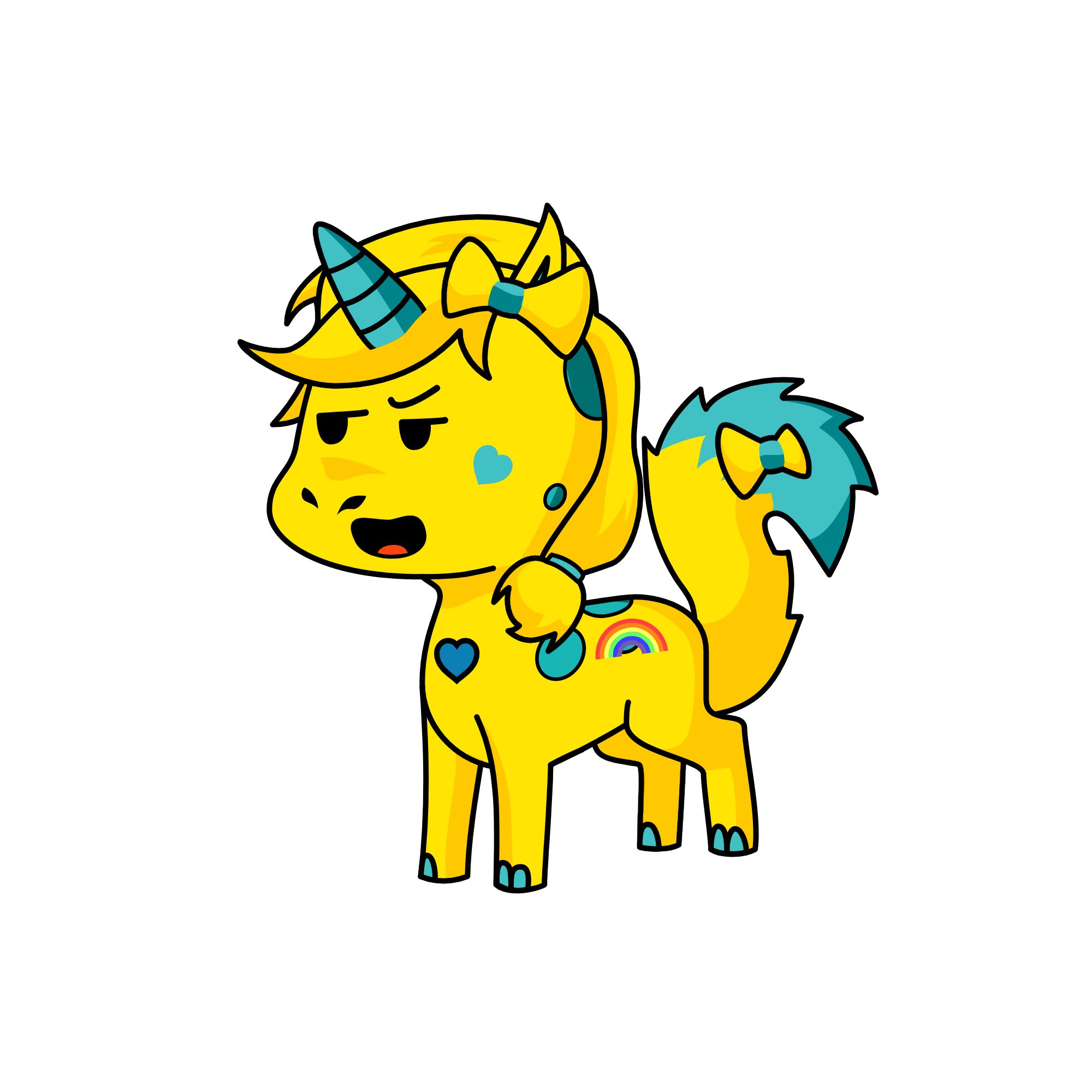 Clíodhna, the unicorn