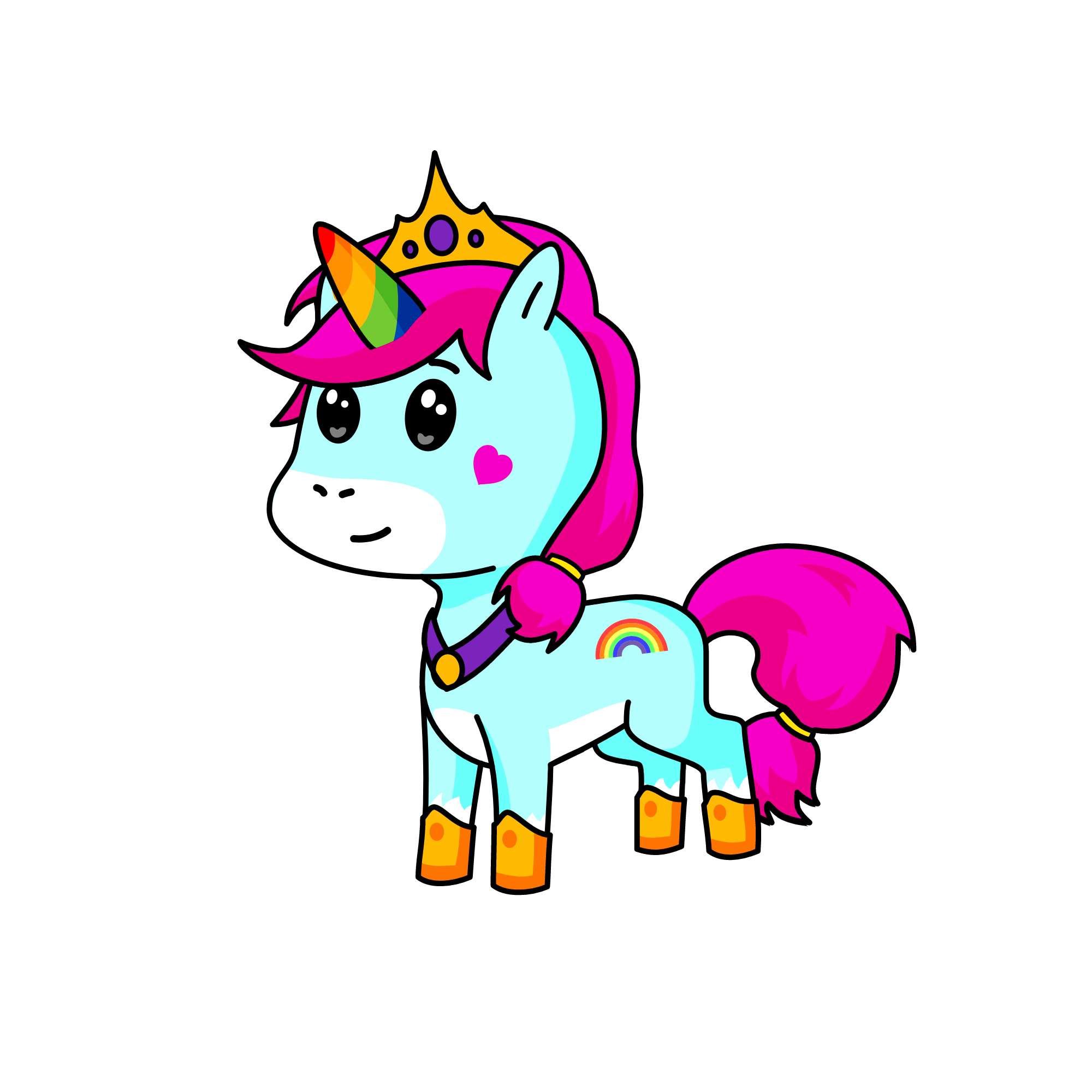 Destiny, the unicorn
