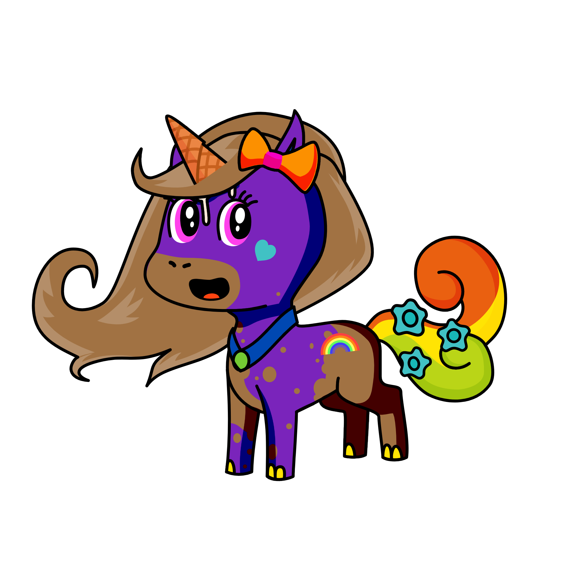 ice creem, the unicorn