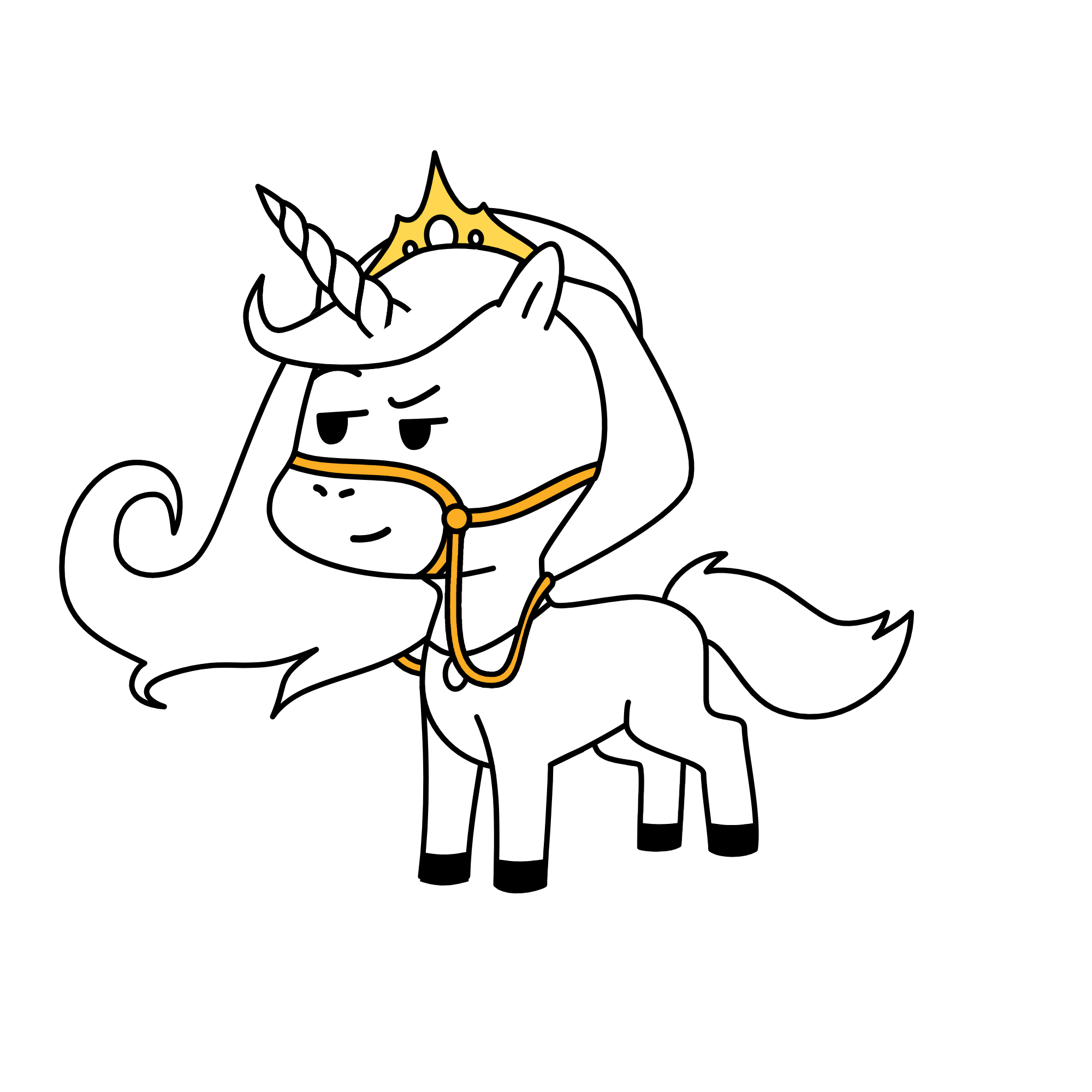 Crazy, the unicorn