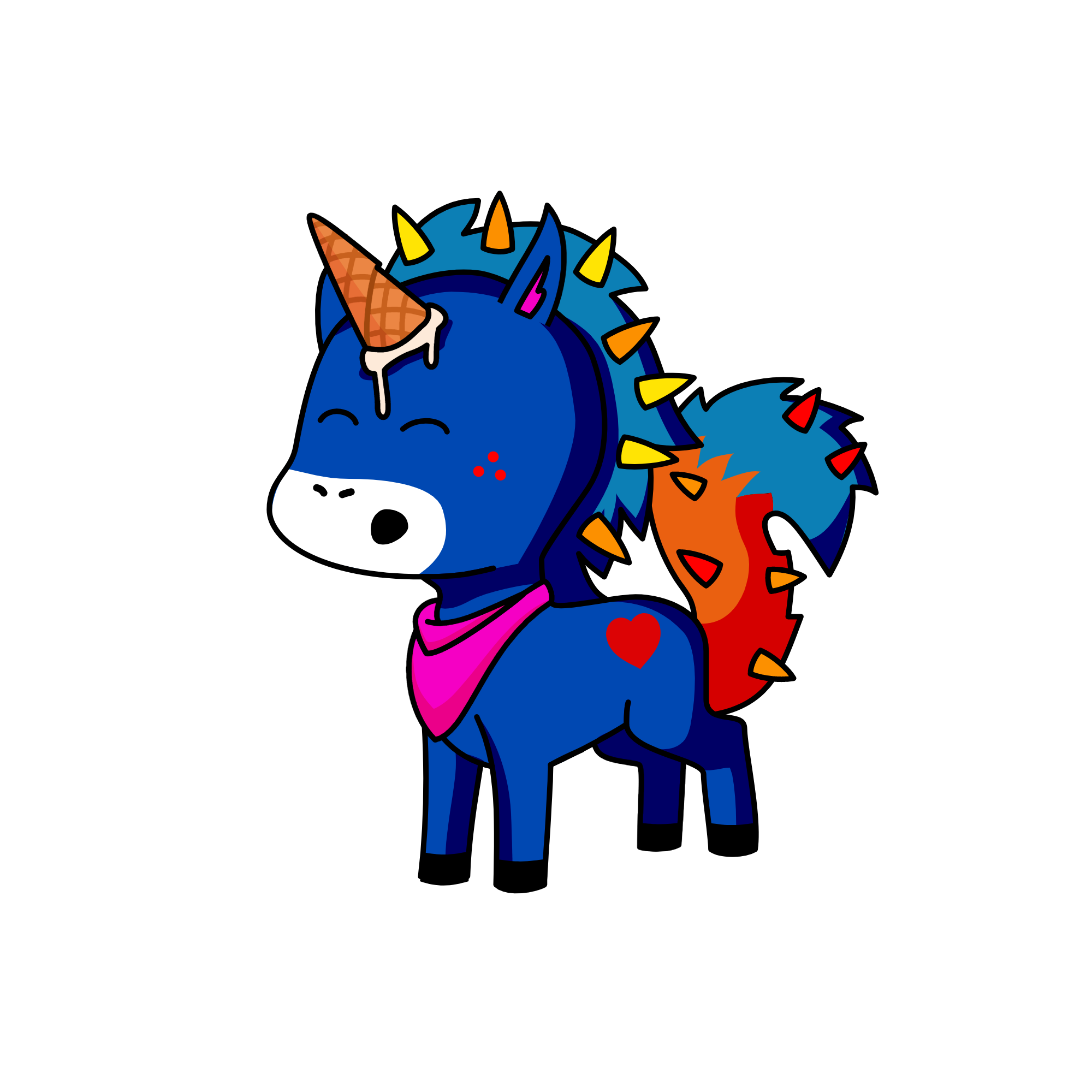 wwwe, the unicorn
