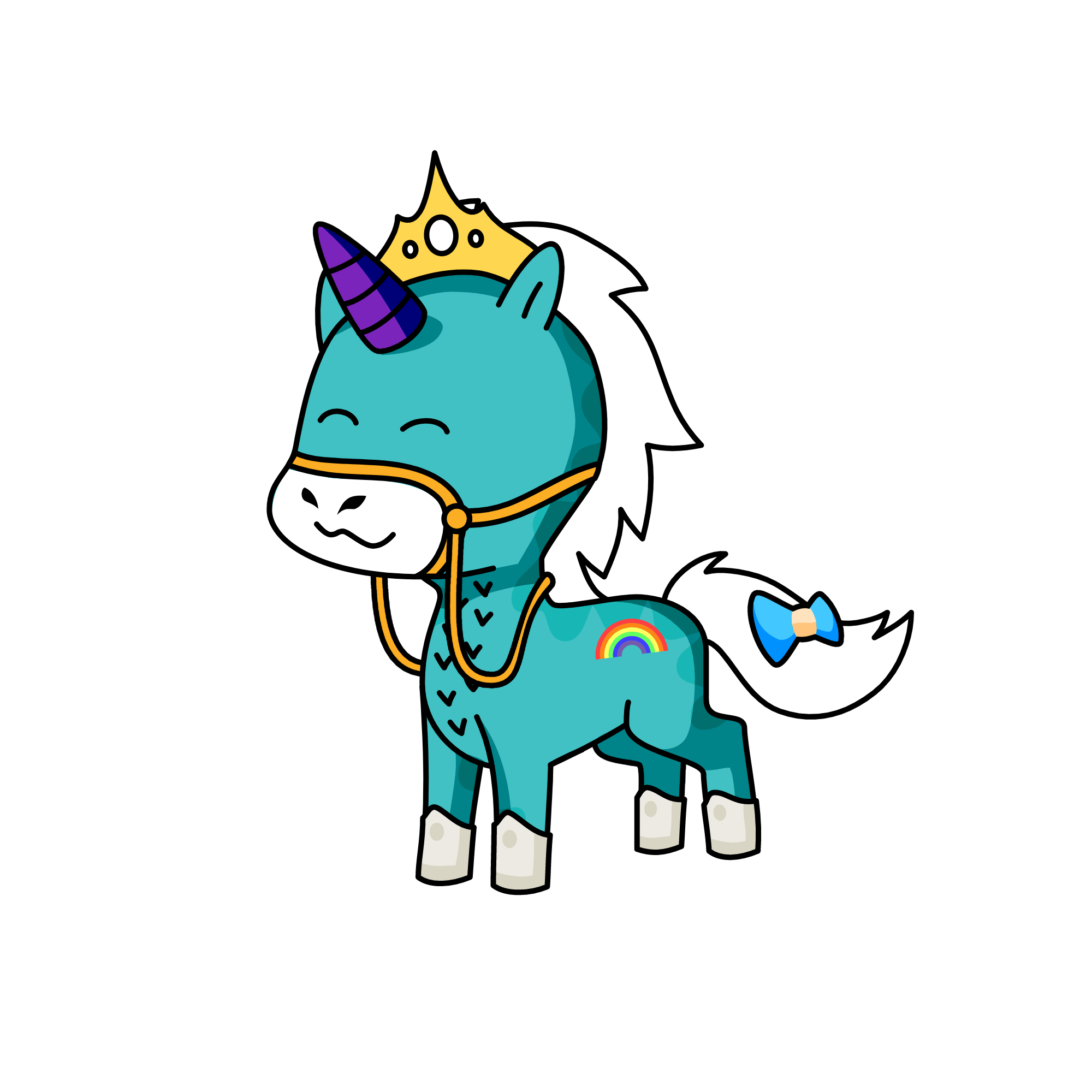rainbow, the unicorn