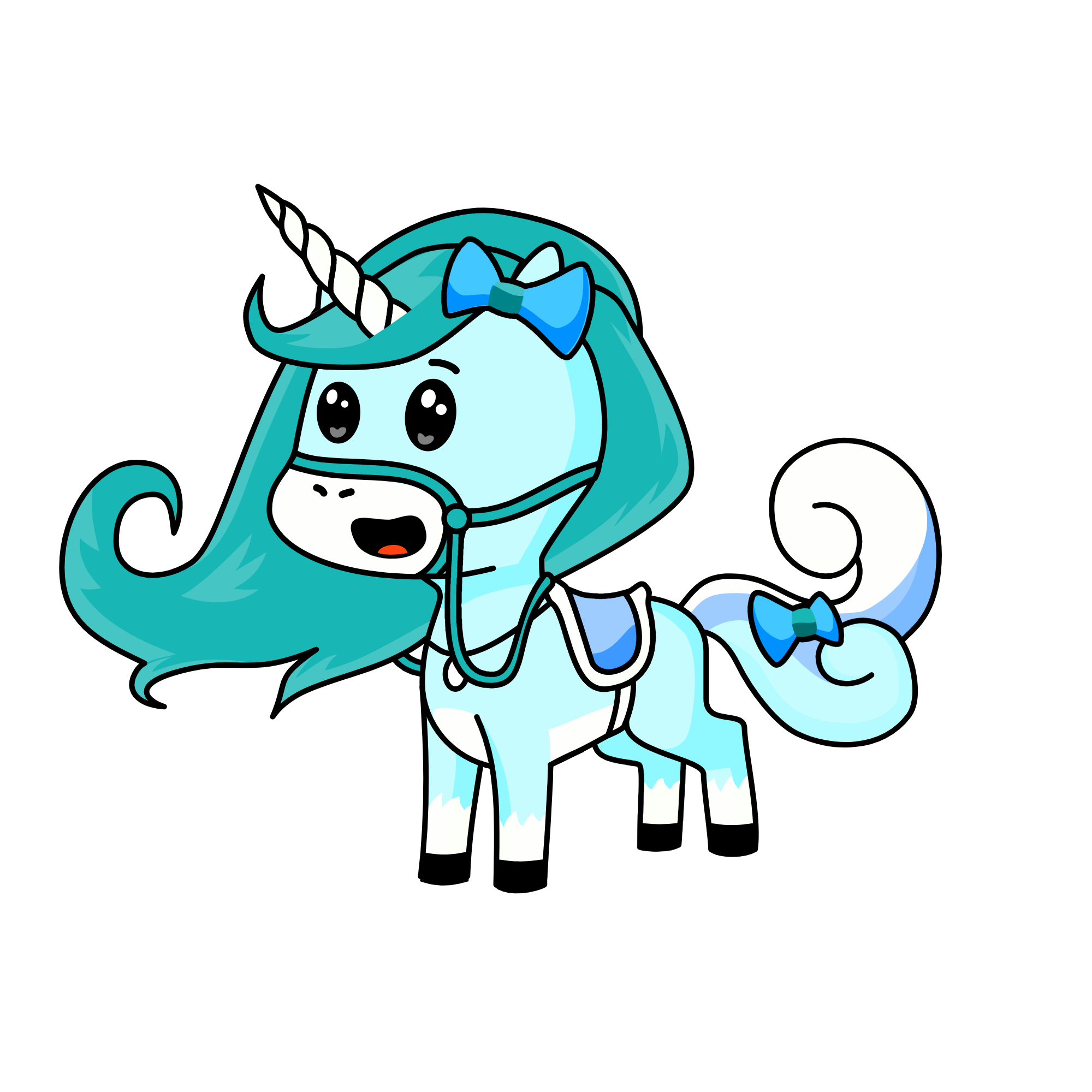 tealy, the unicorn