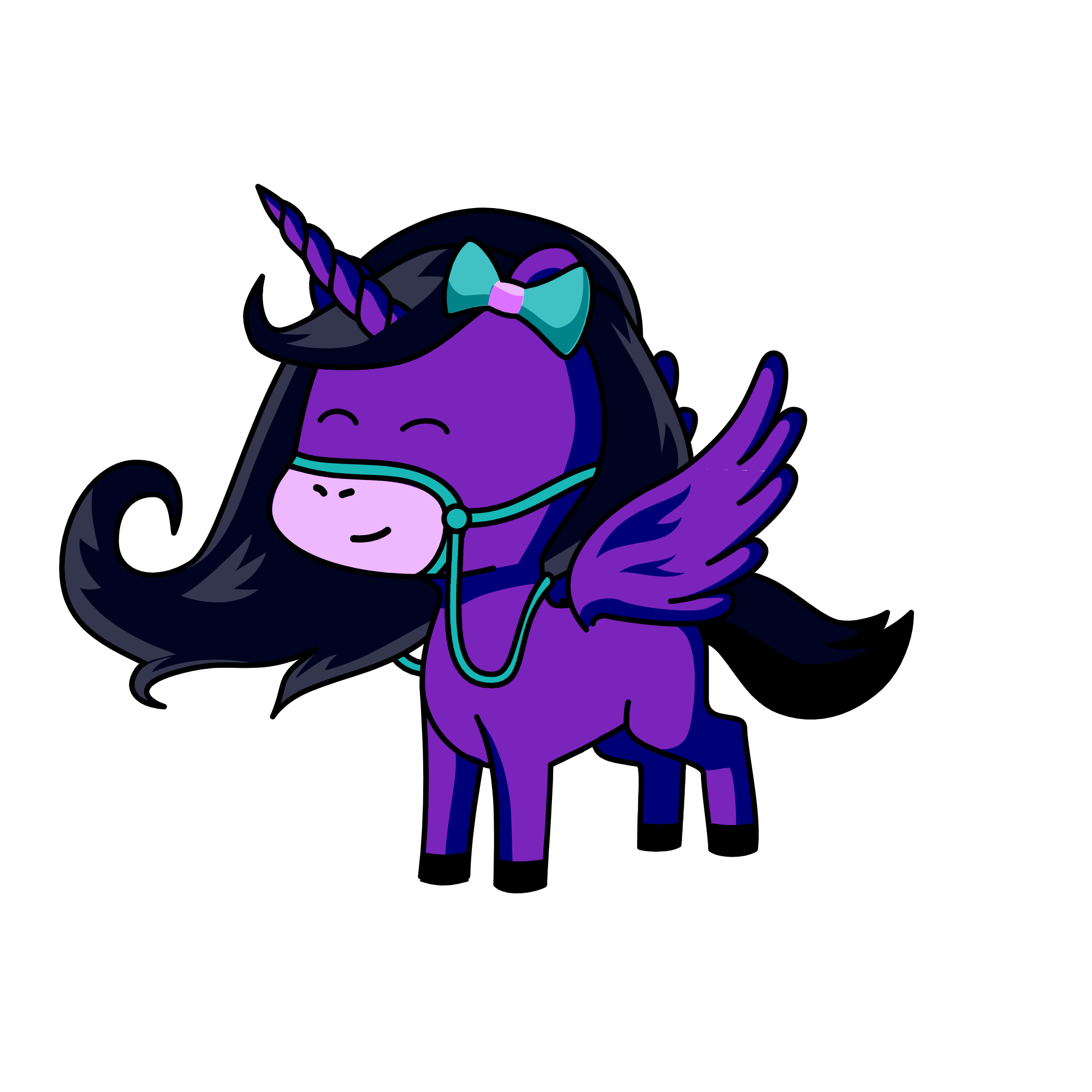 Midnight, the unicorn