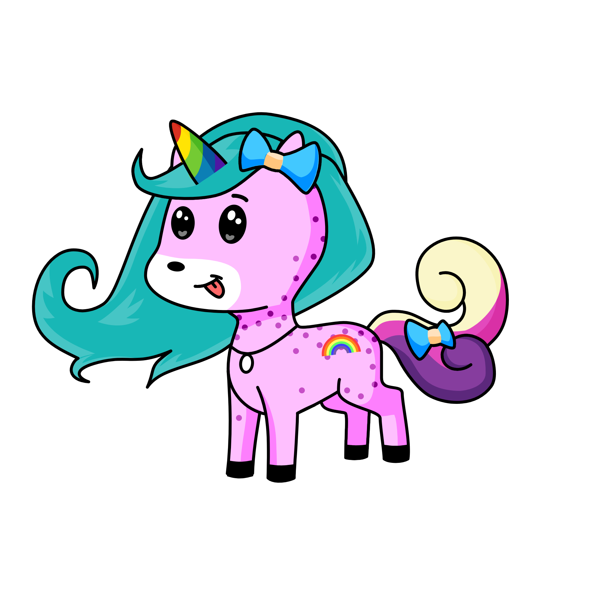Canela, the unicorn