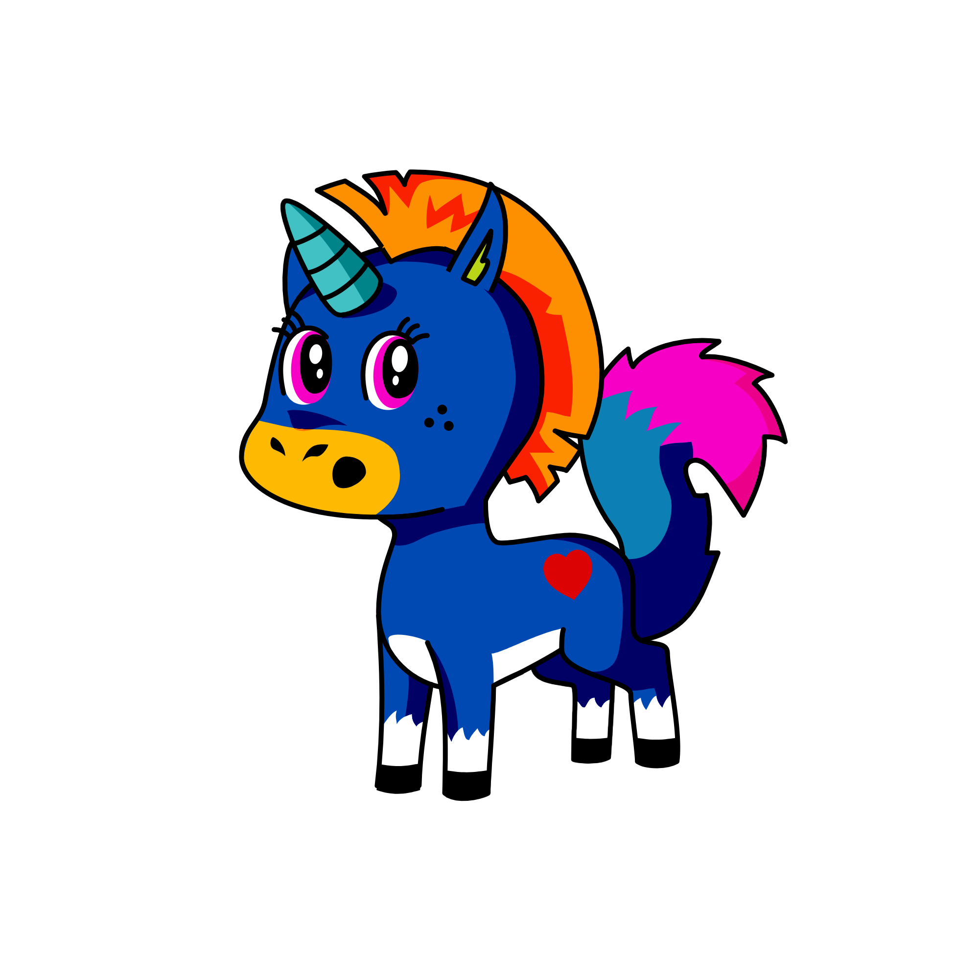t, the unicorn