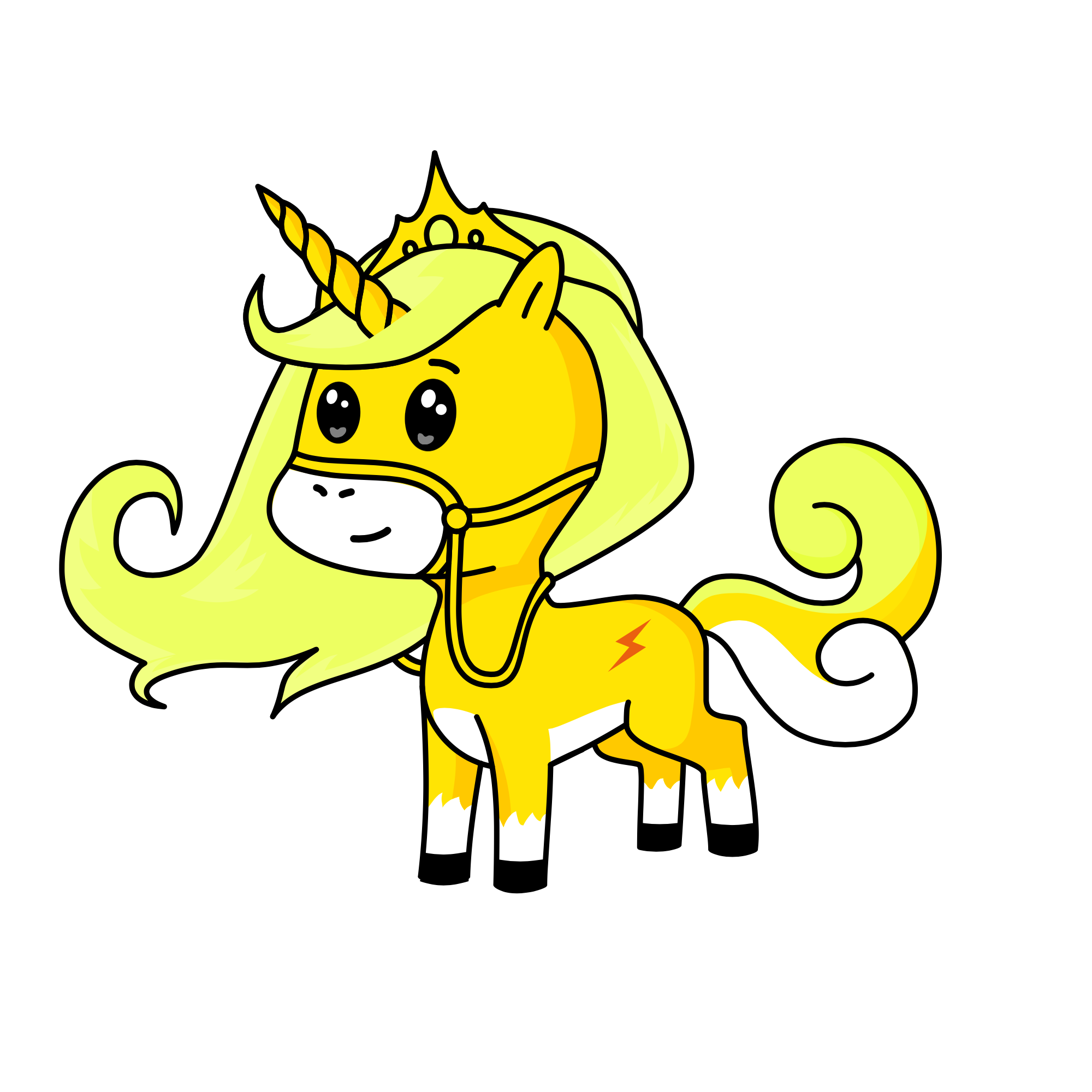 Lightnig, the unicorn