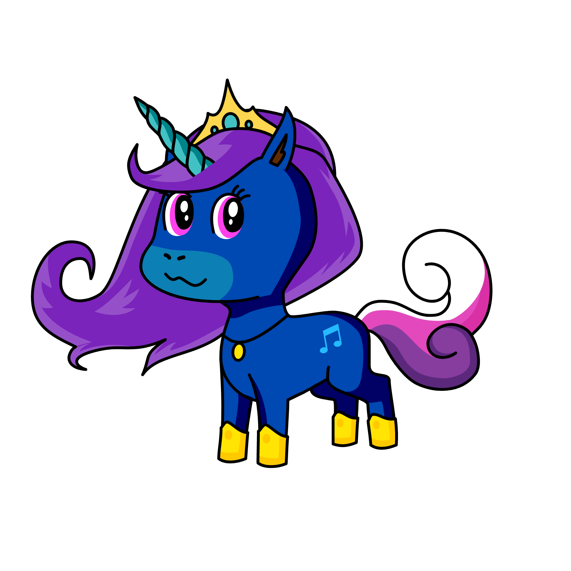 luna, the unicorn