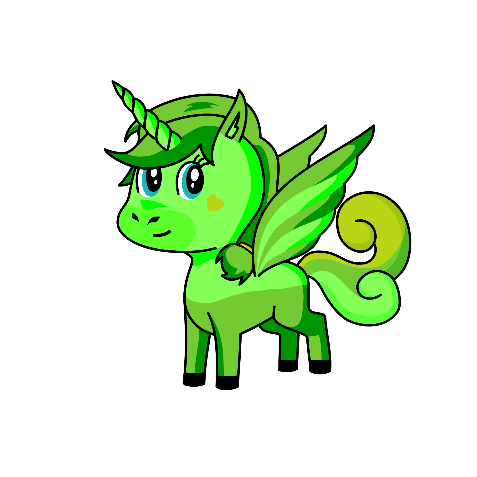Pickle, the unicorn