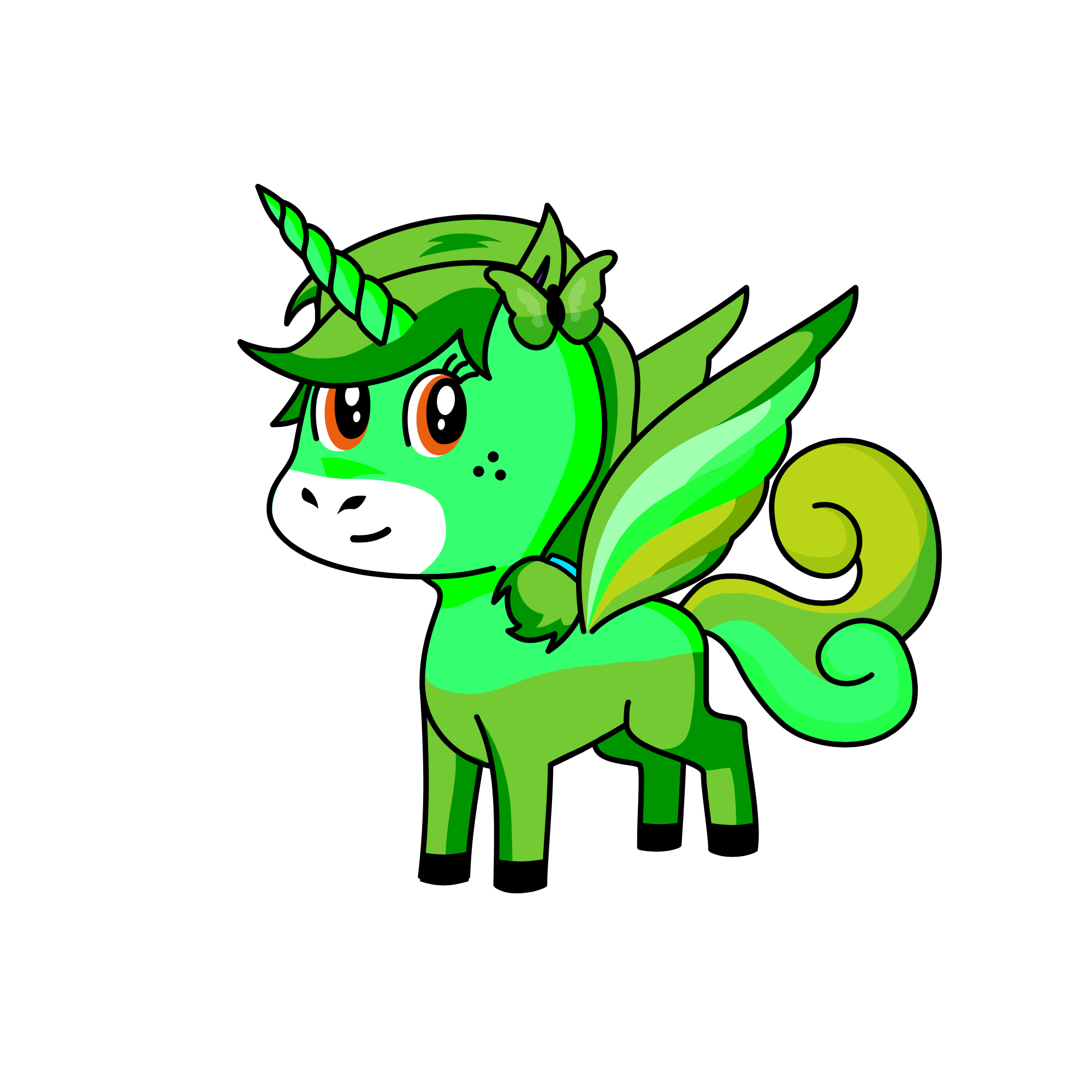 Pickle, the unicorn