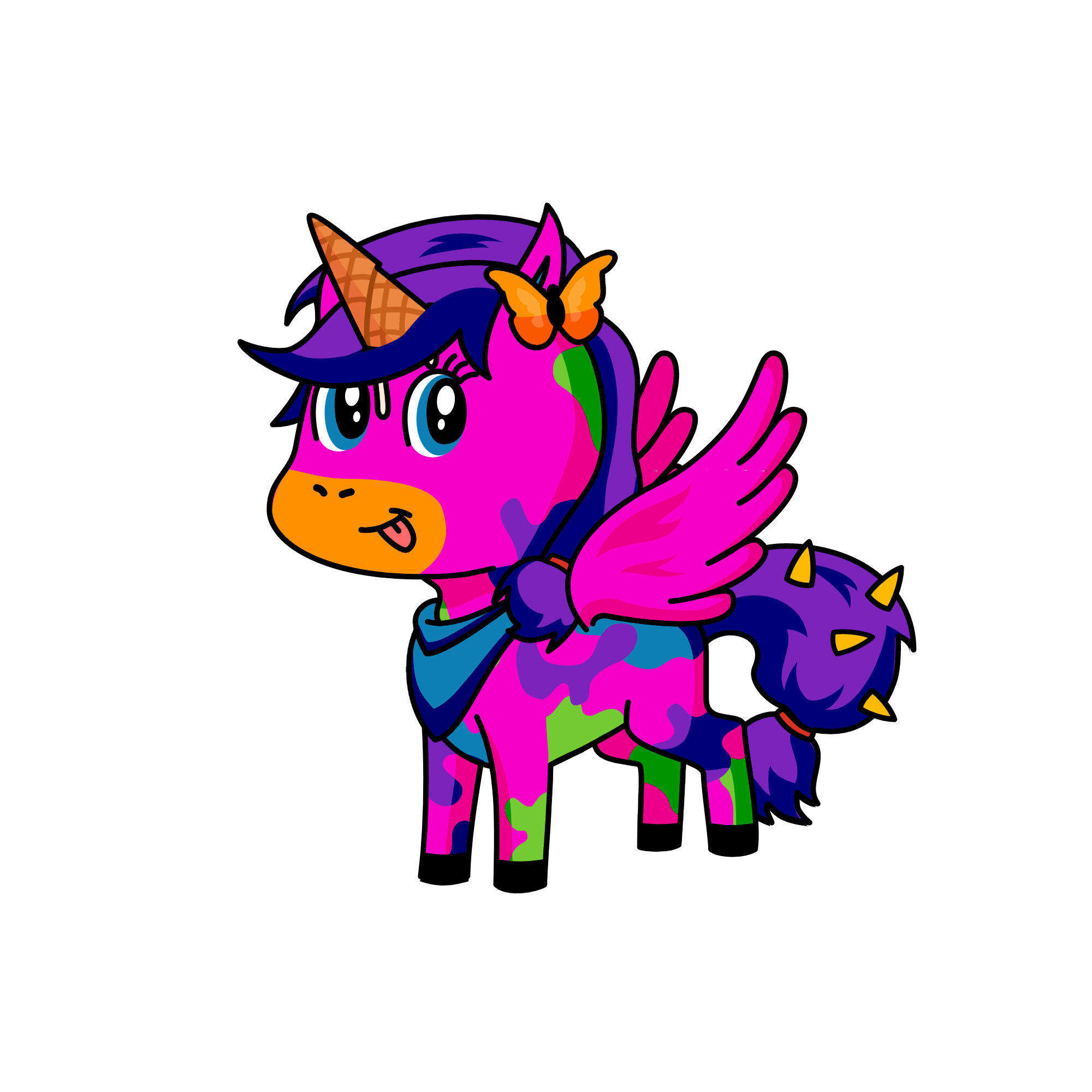 Yums, the unicorn