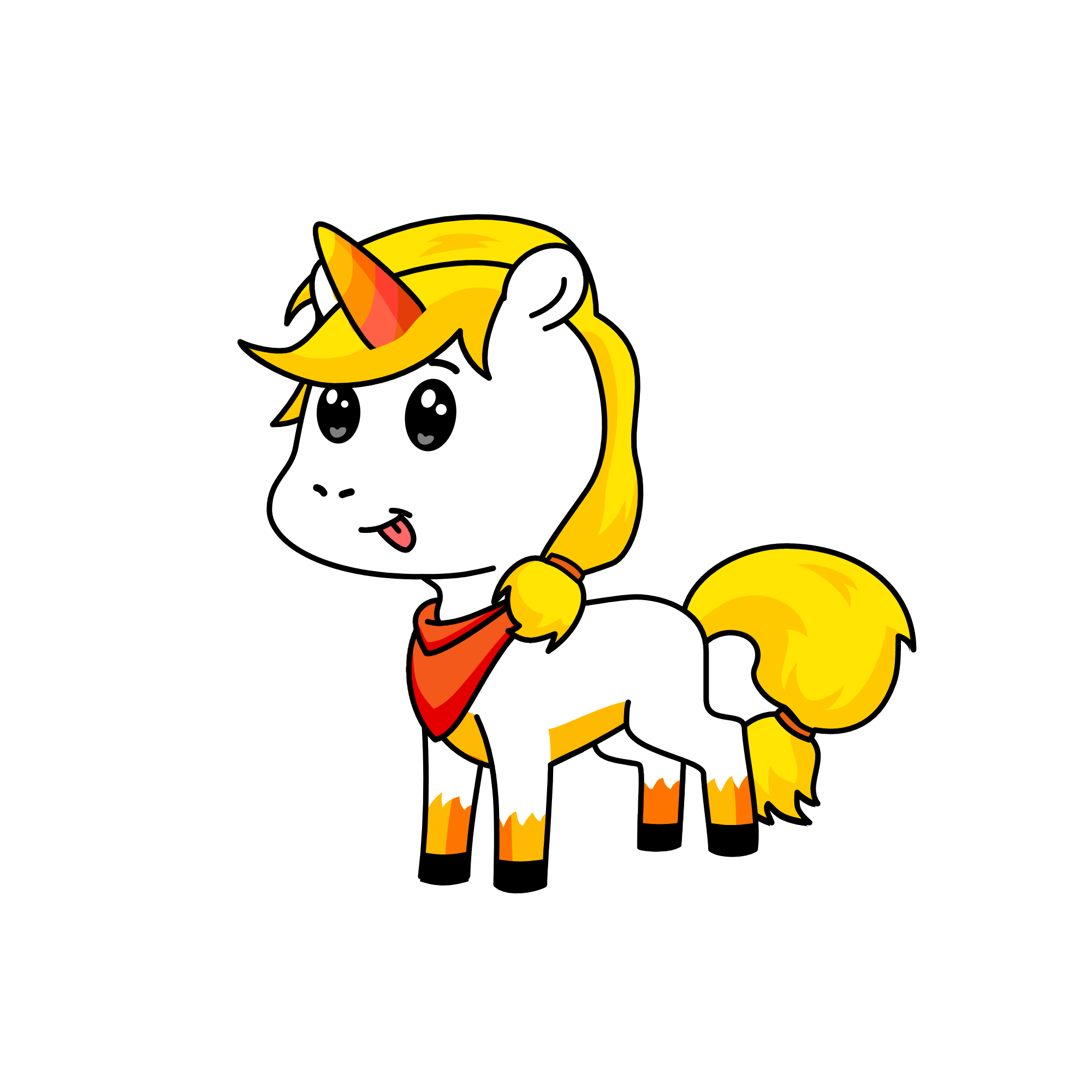 Sunny, the unicorn