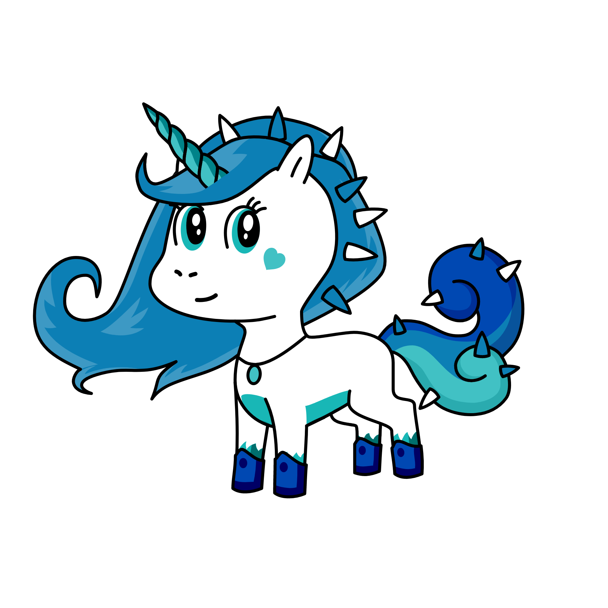 Wave, the unicorn