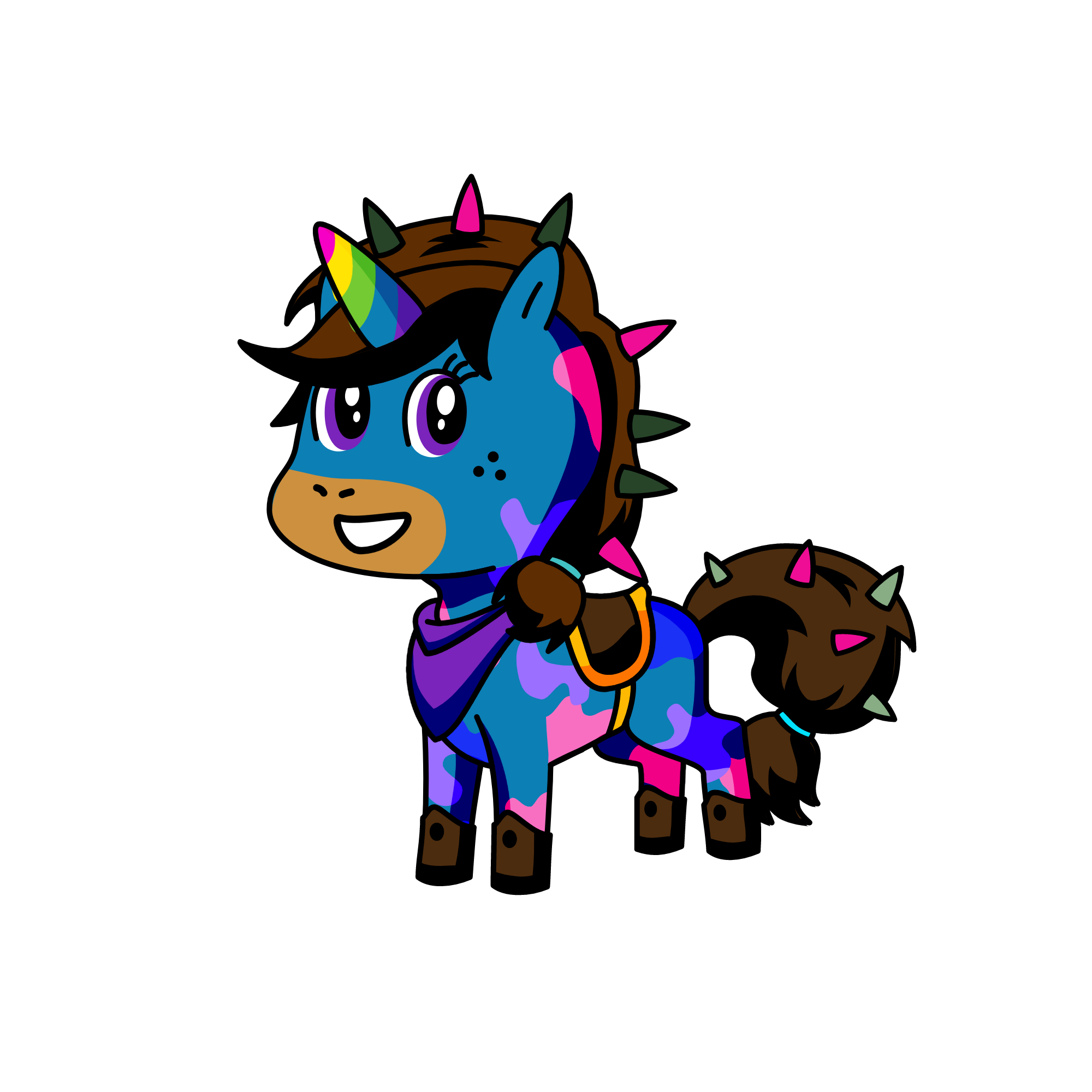 Addy, the unicorn