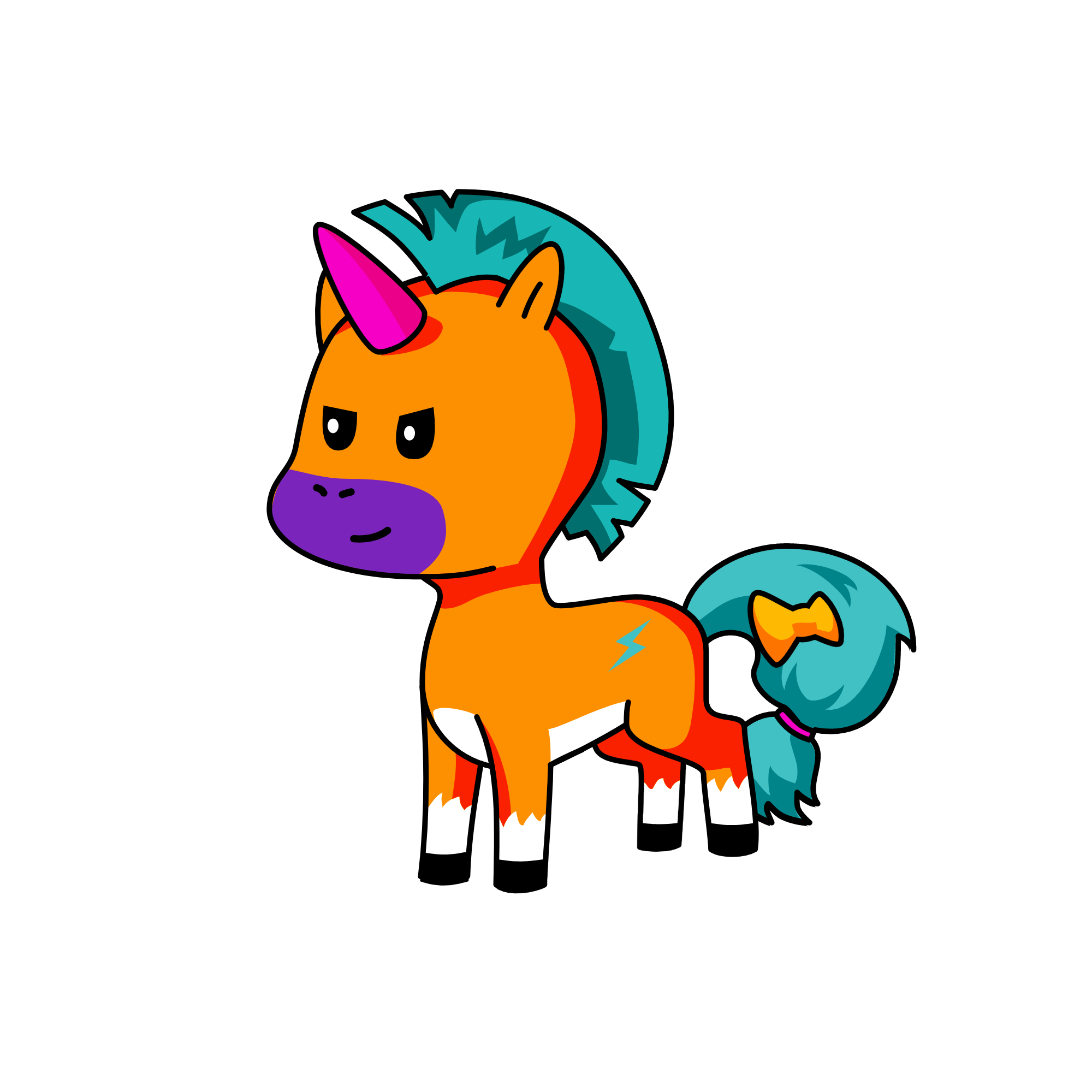 light, the unicorn