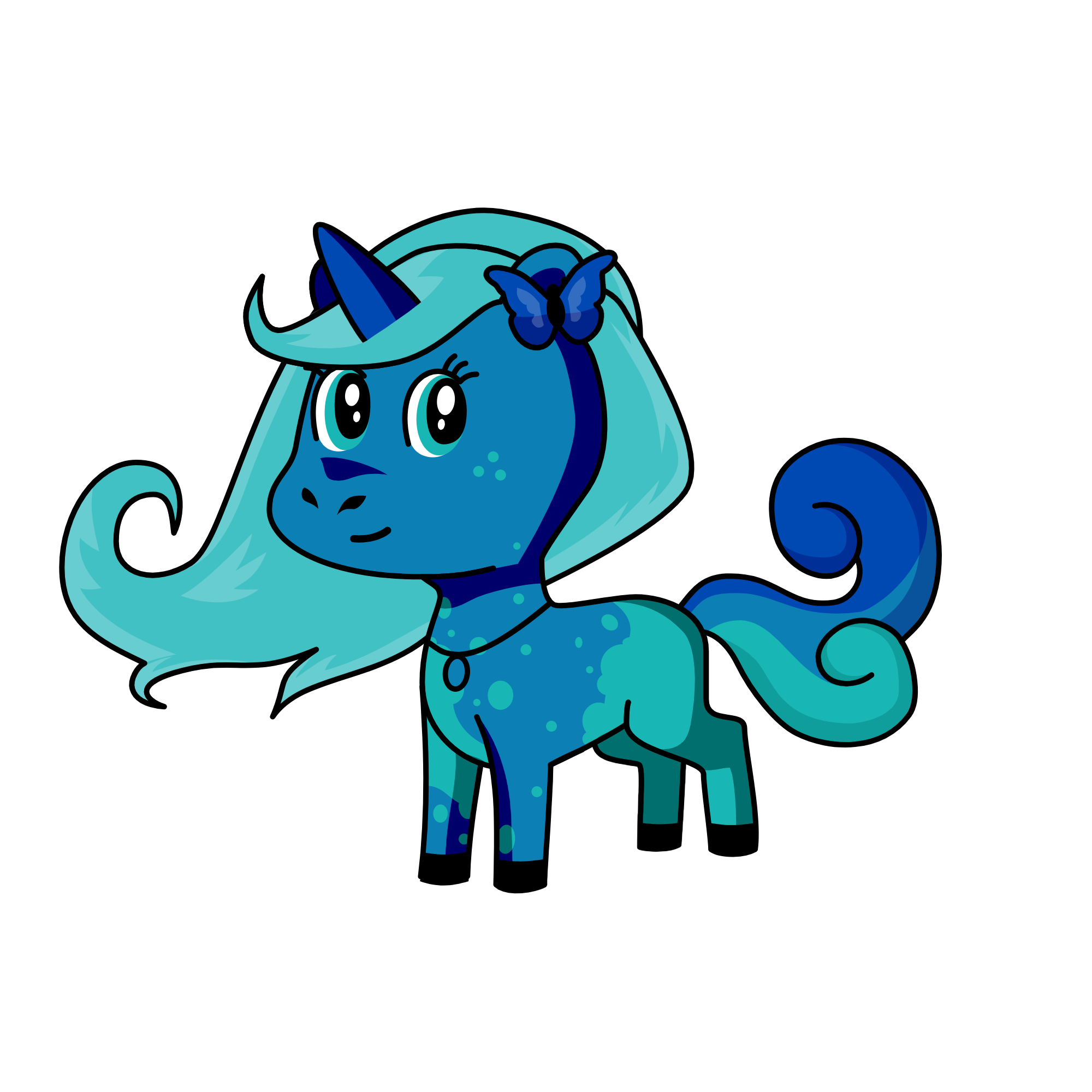 Salish, the unicorn