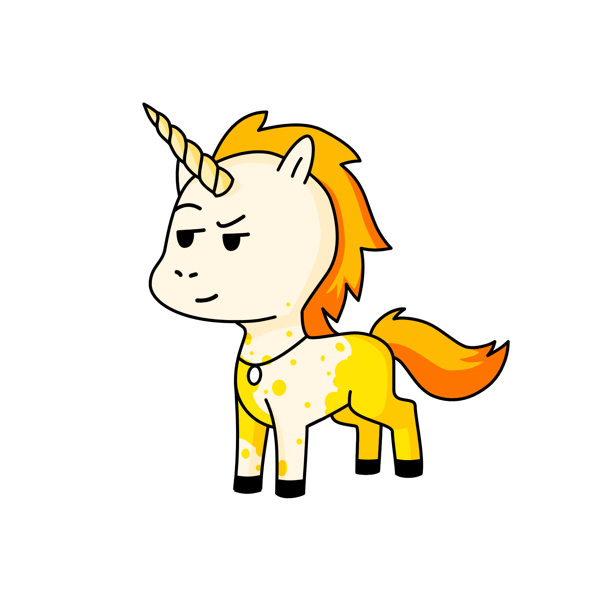 orengey, the unicorn