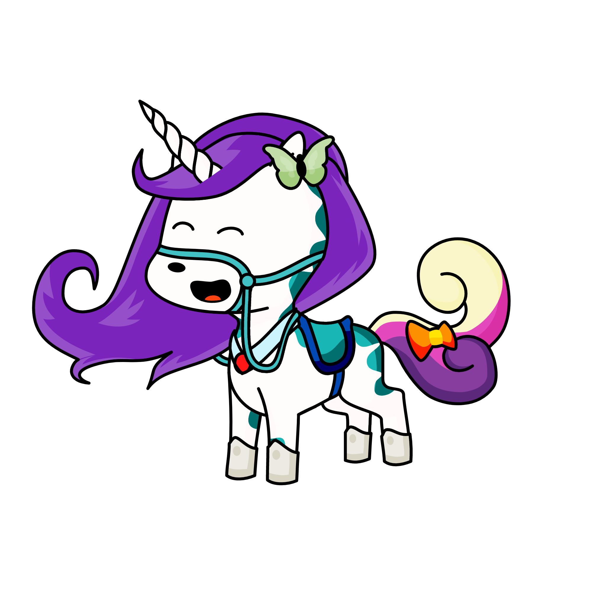 purpy, the unicorn
