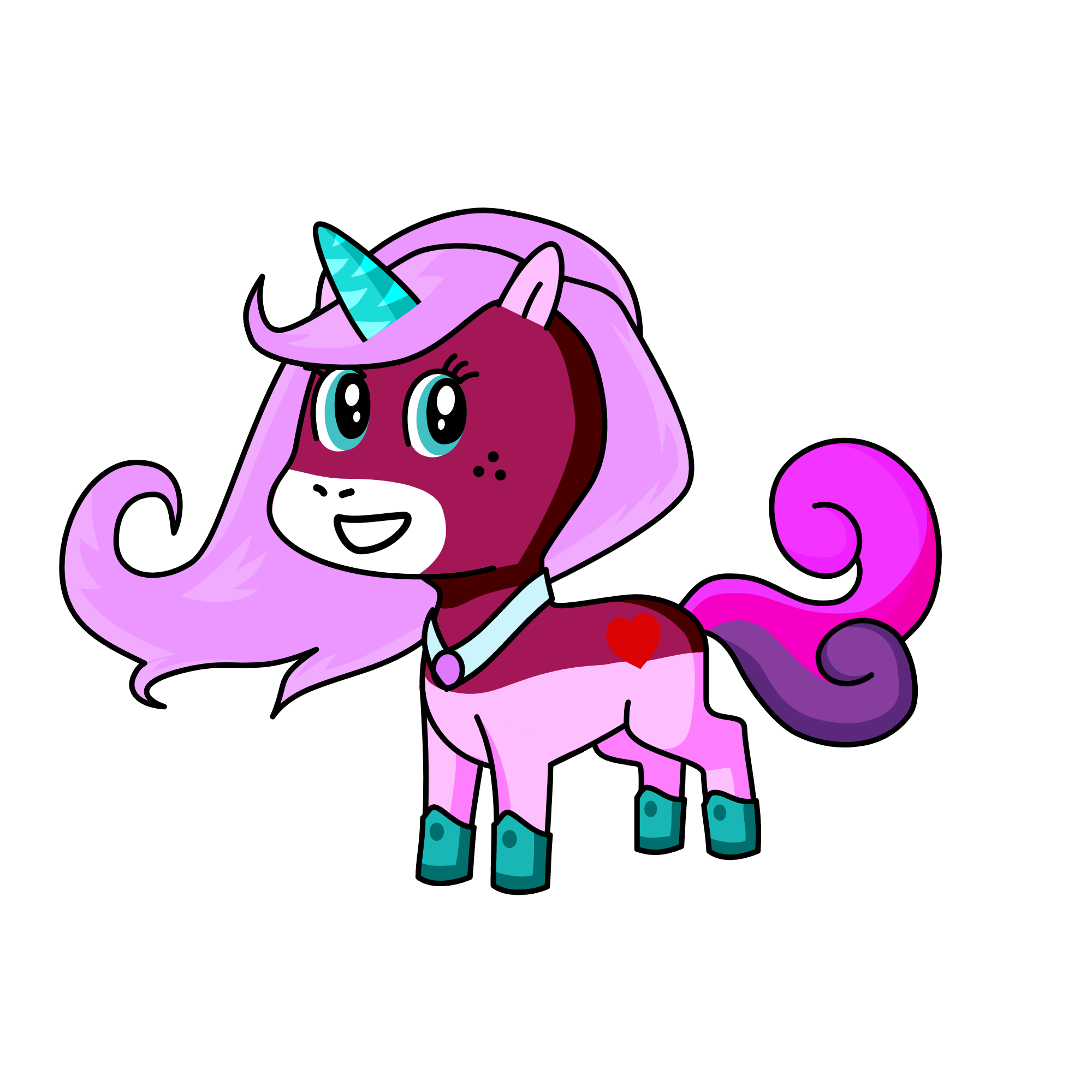 Sparkle, the unicorn