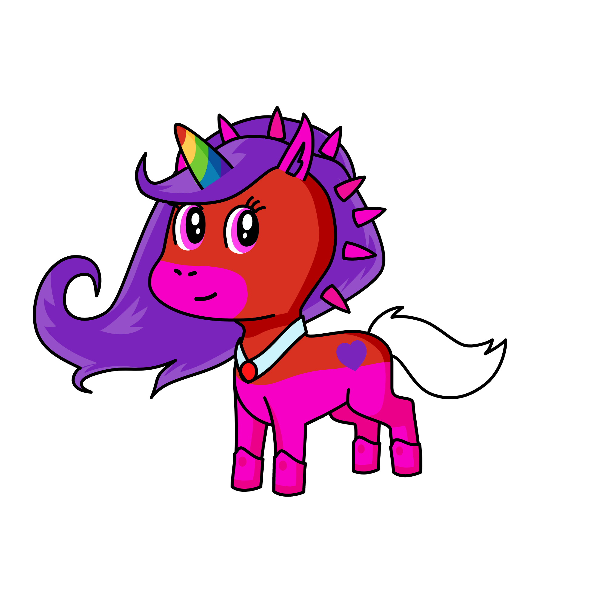 Mooy, the unicorn
