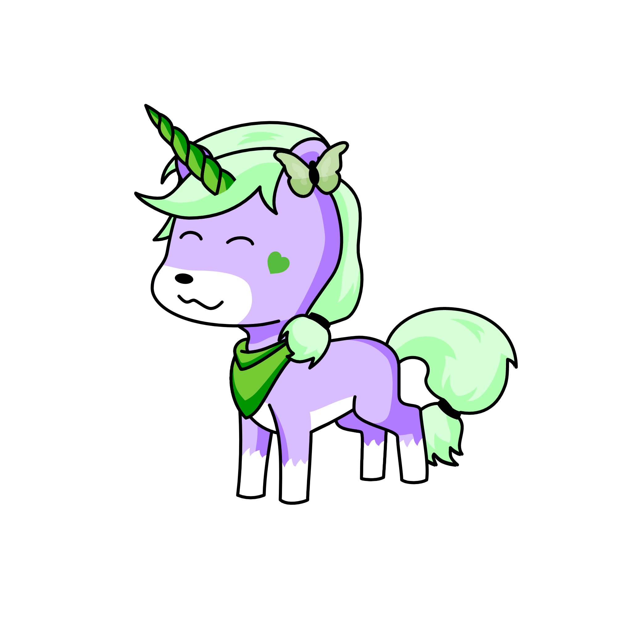 Pony, the unicorn