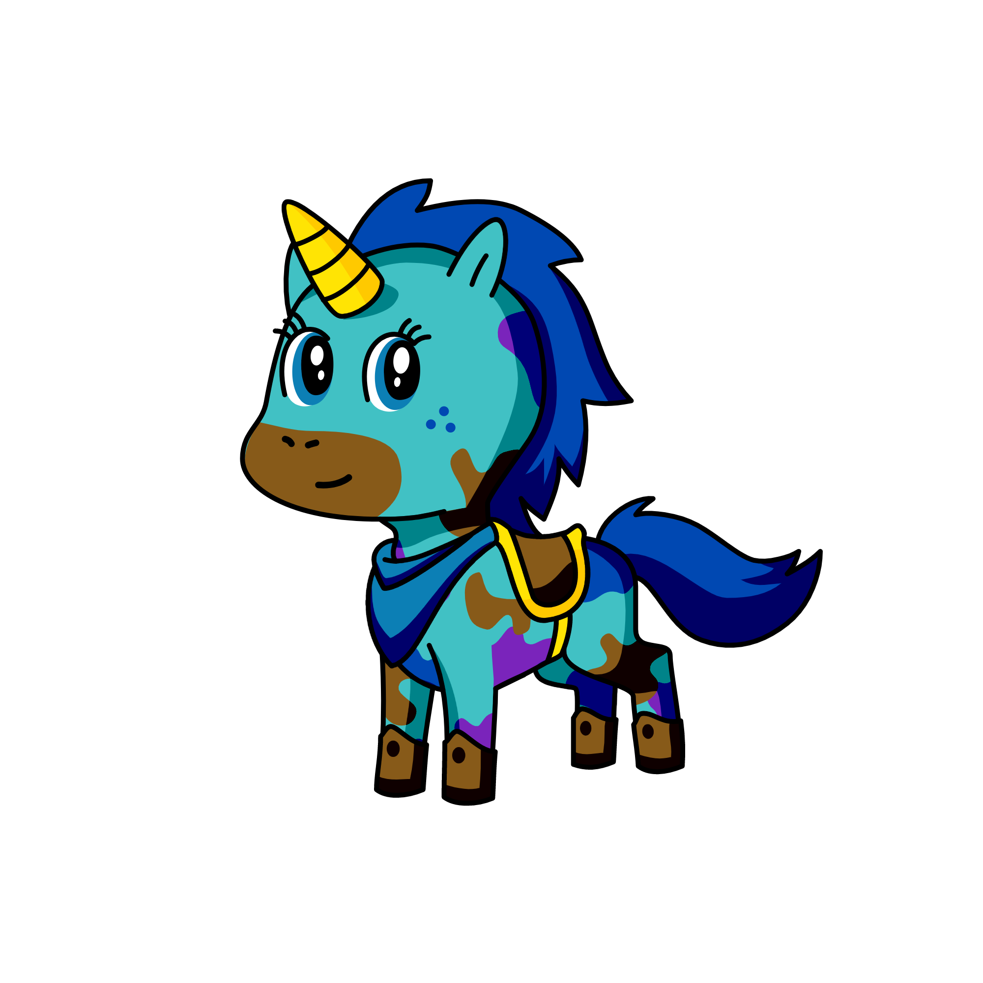 Gwen, the unicorn