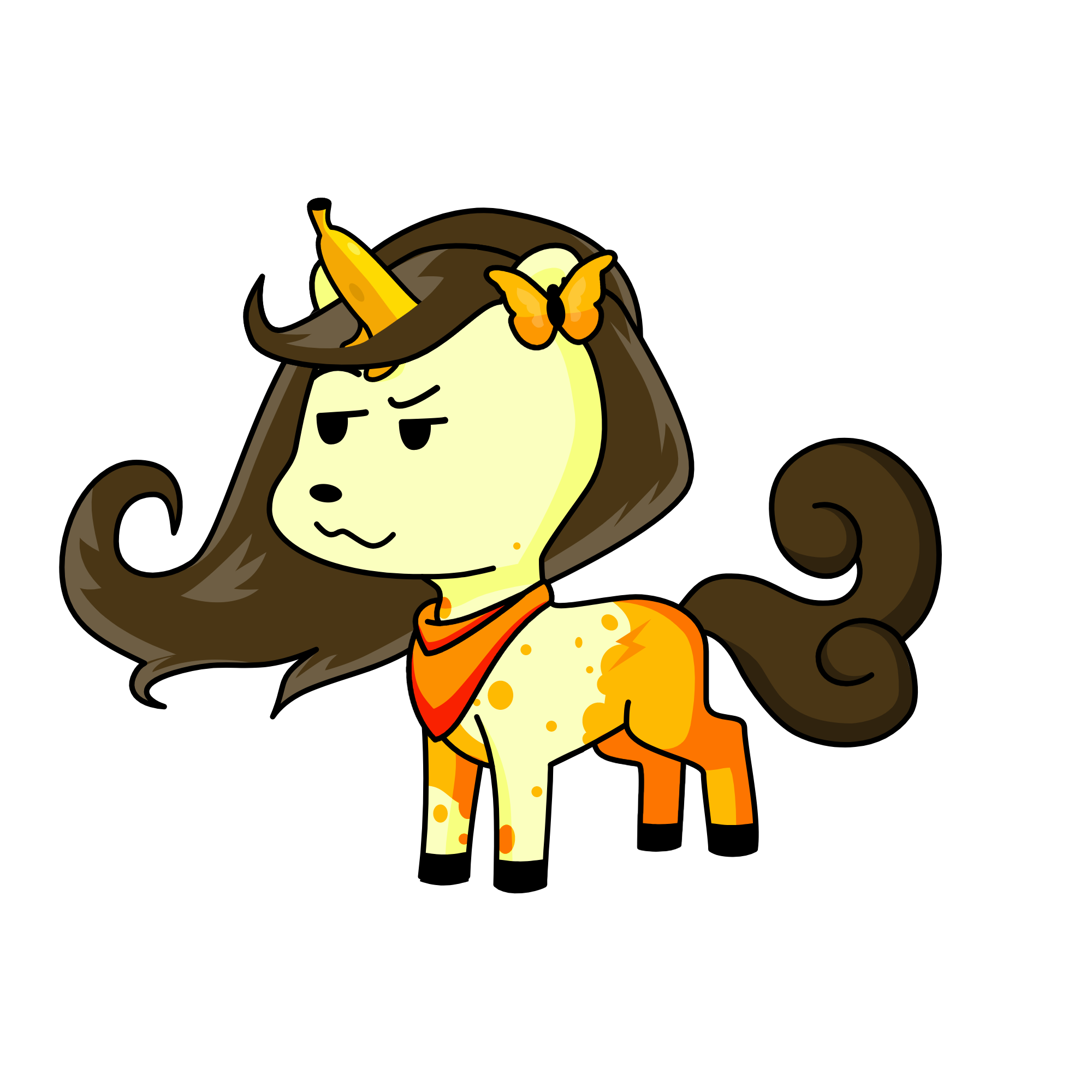 Bananana, the unicorn