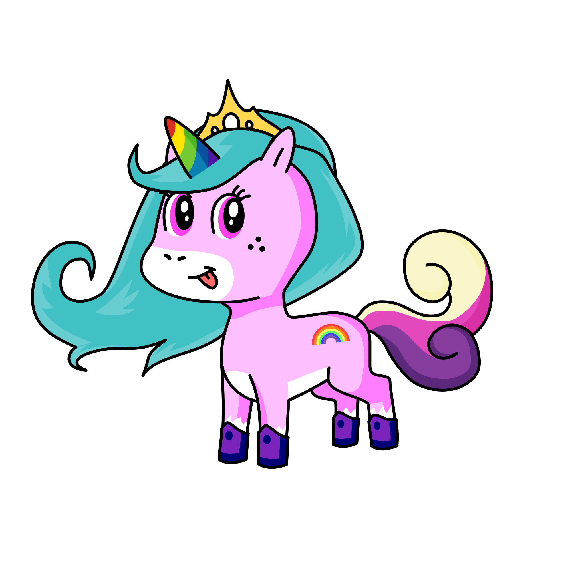 qwertyuiop, the unicorn