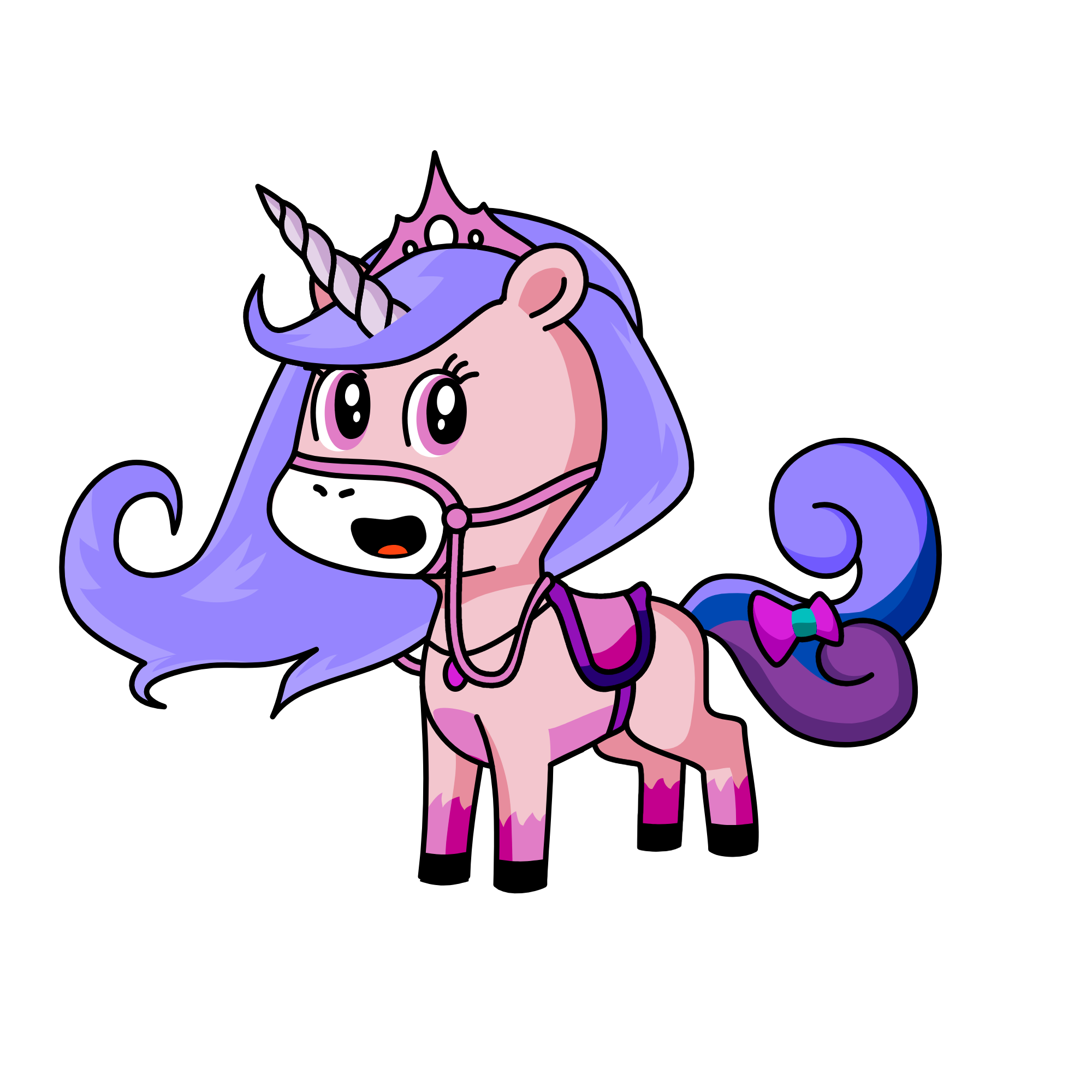 pinky, the unicorn