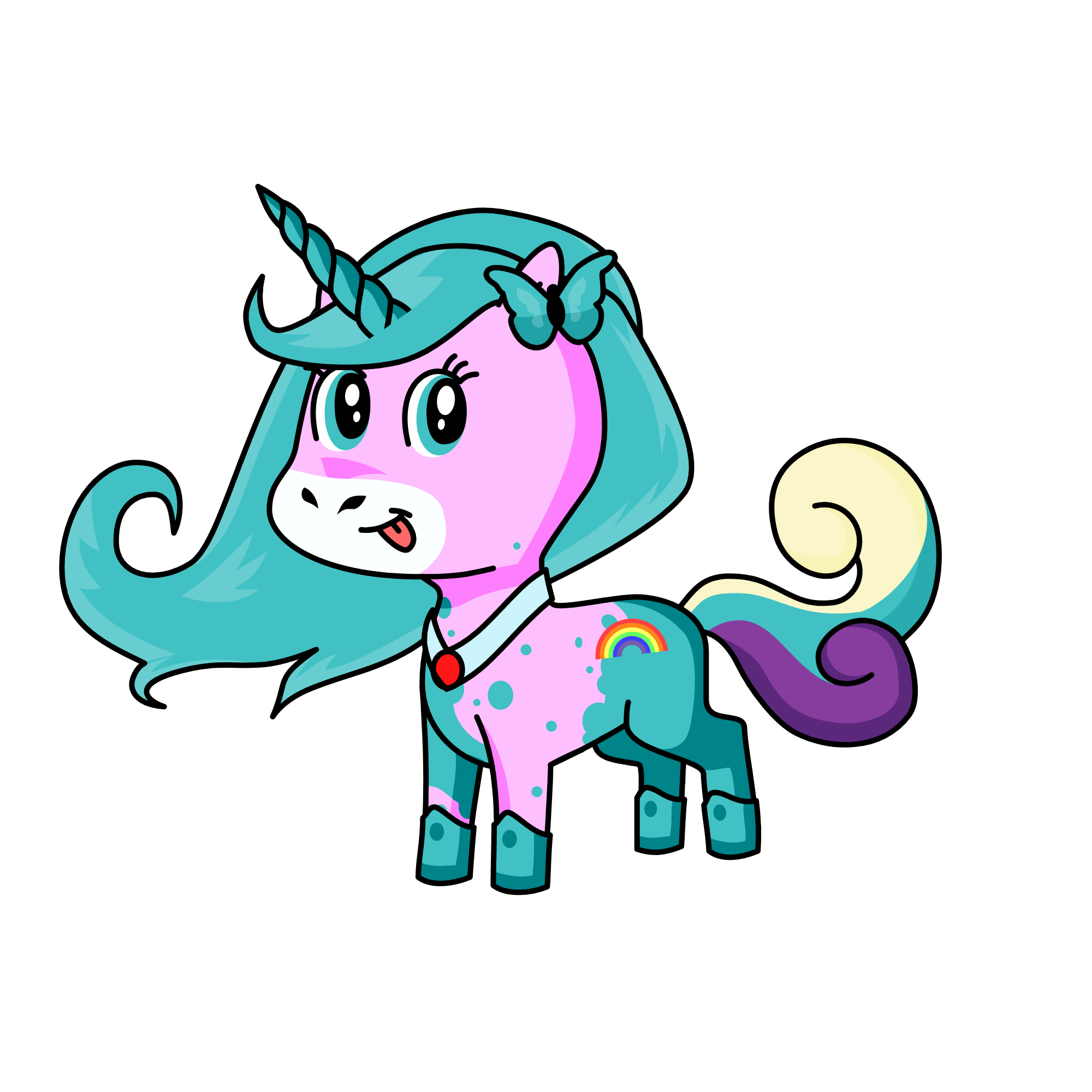 pinky, the unicorn