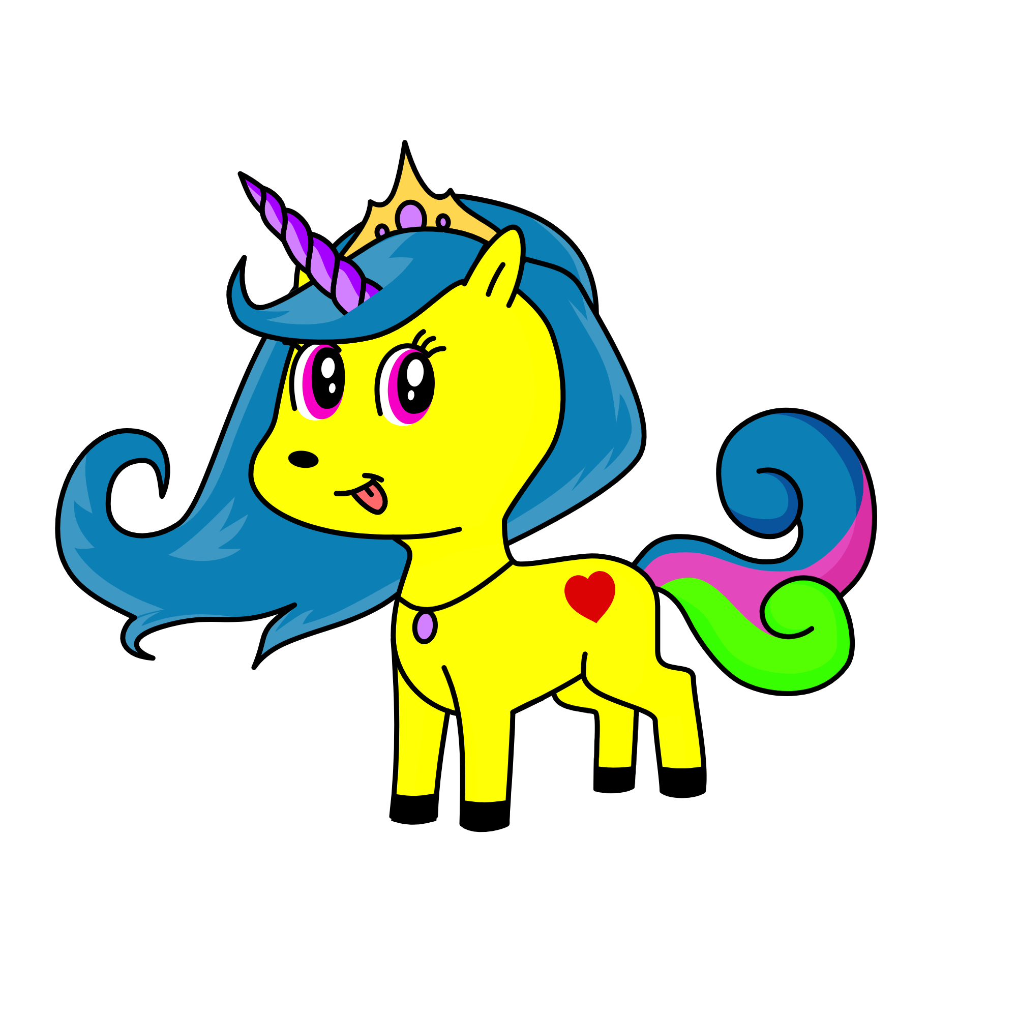 Mere, the unicorn