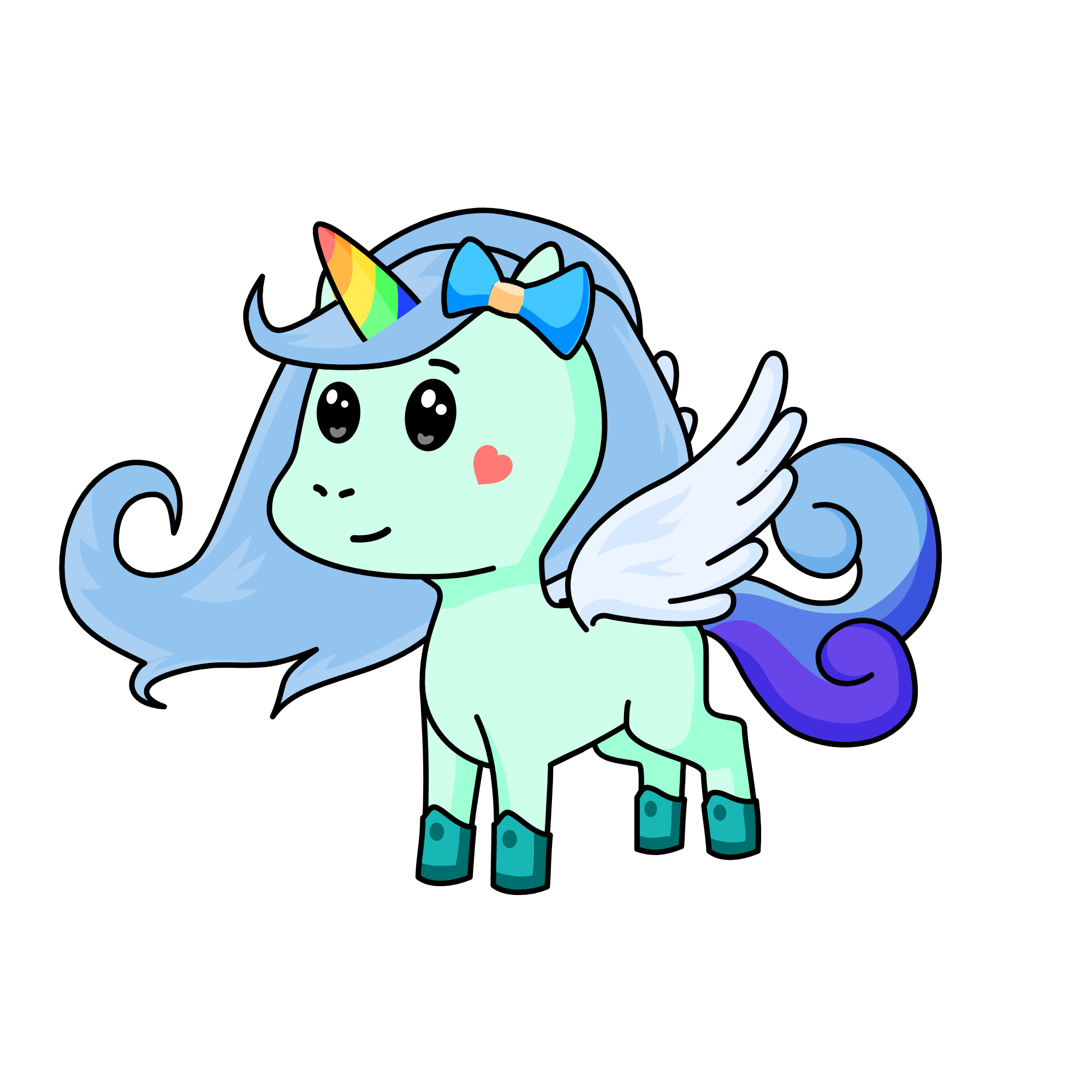 Luna, the unicorn