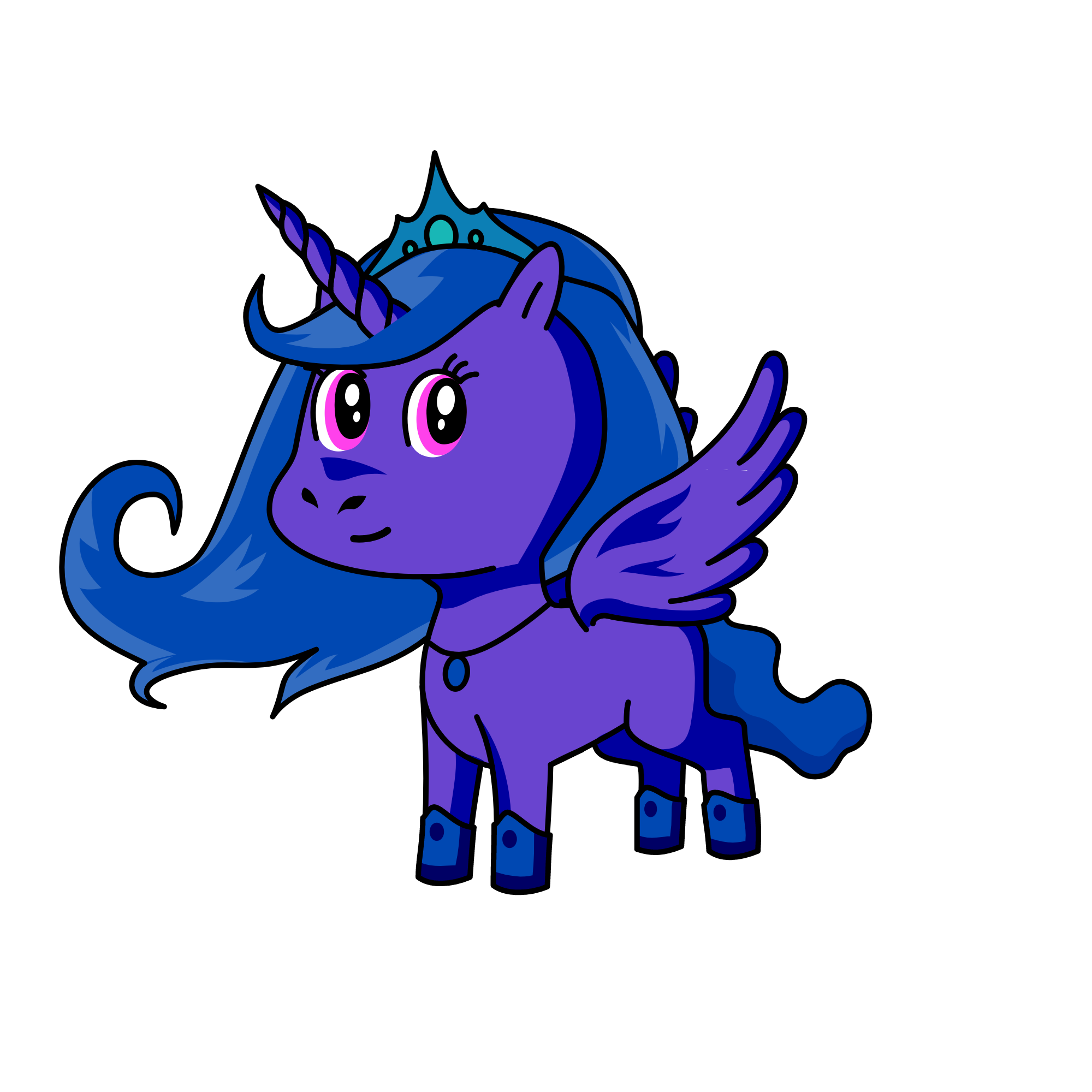 night, the unicorn