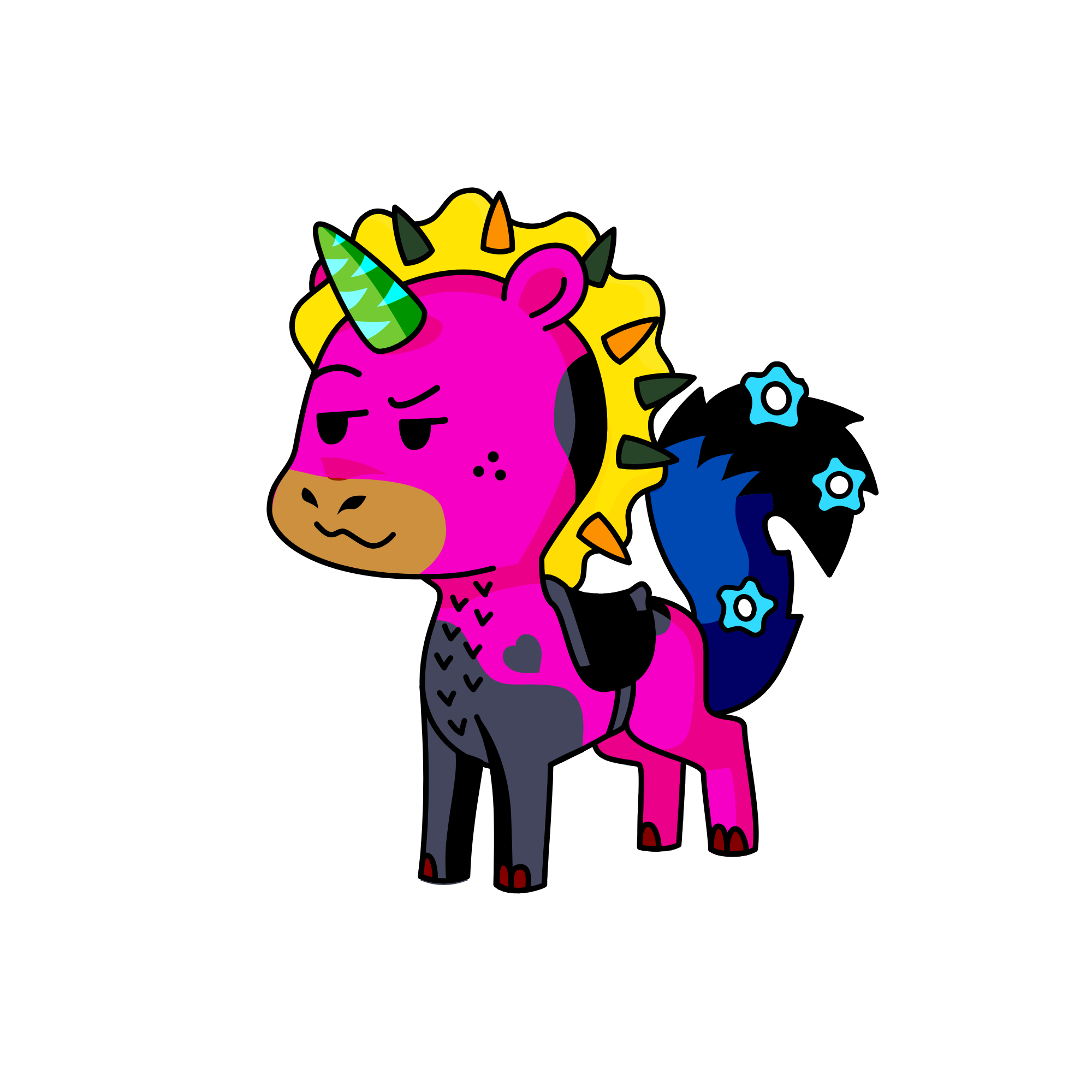 Abbi, the unicorn
