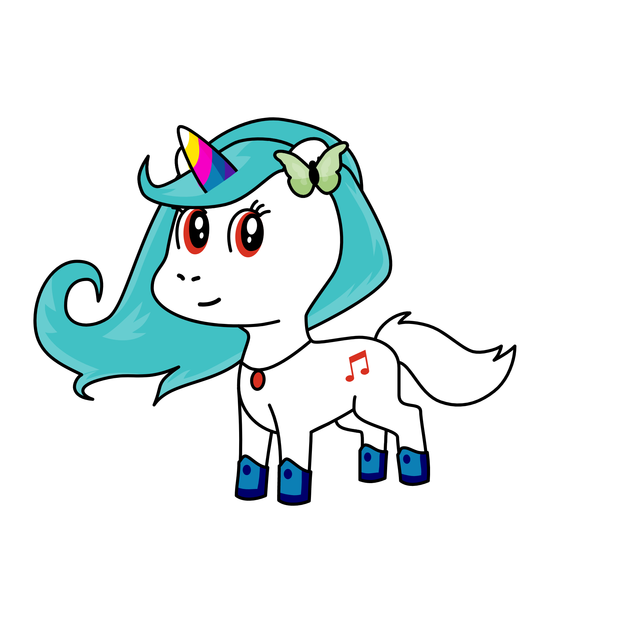Unica, the unicorn