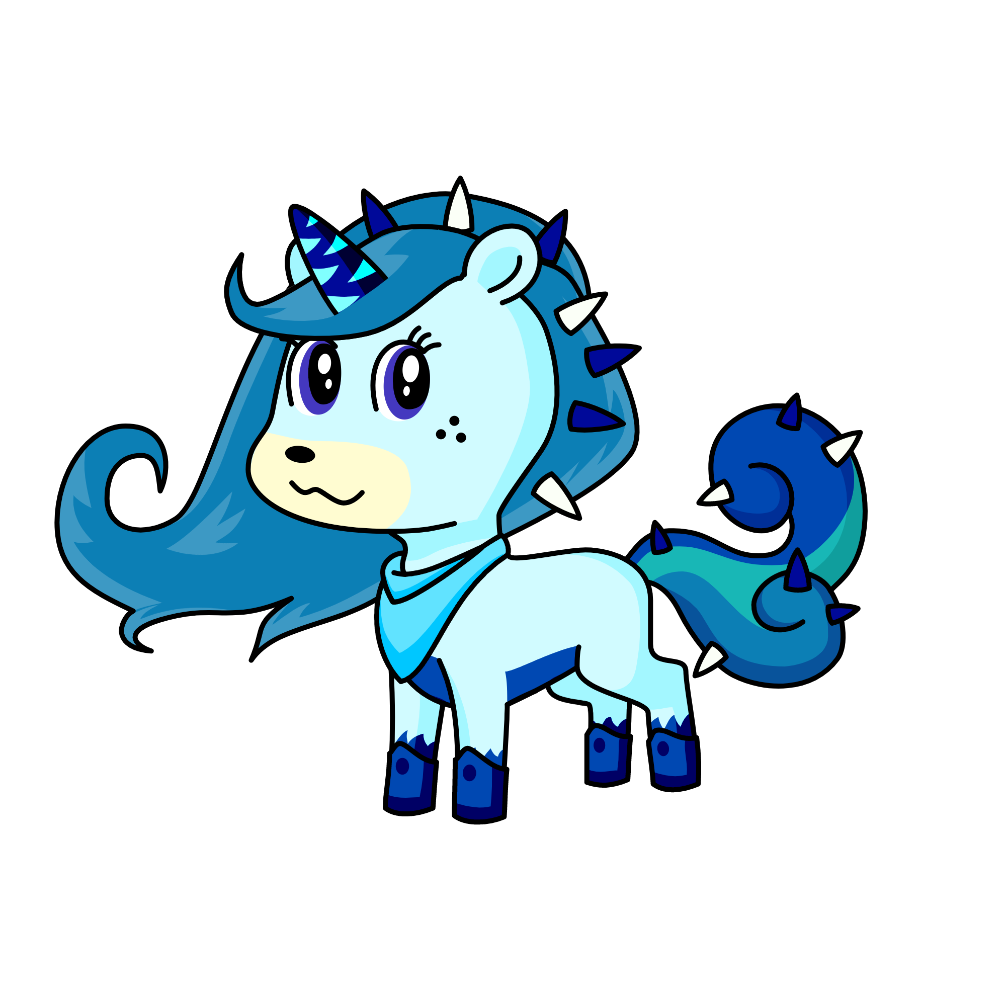Iseilia, the unicorn