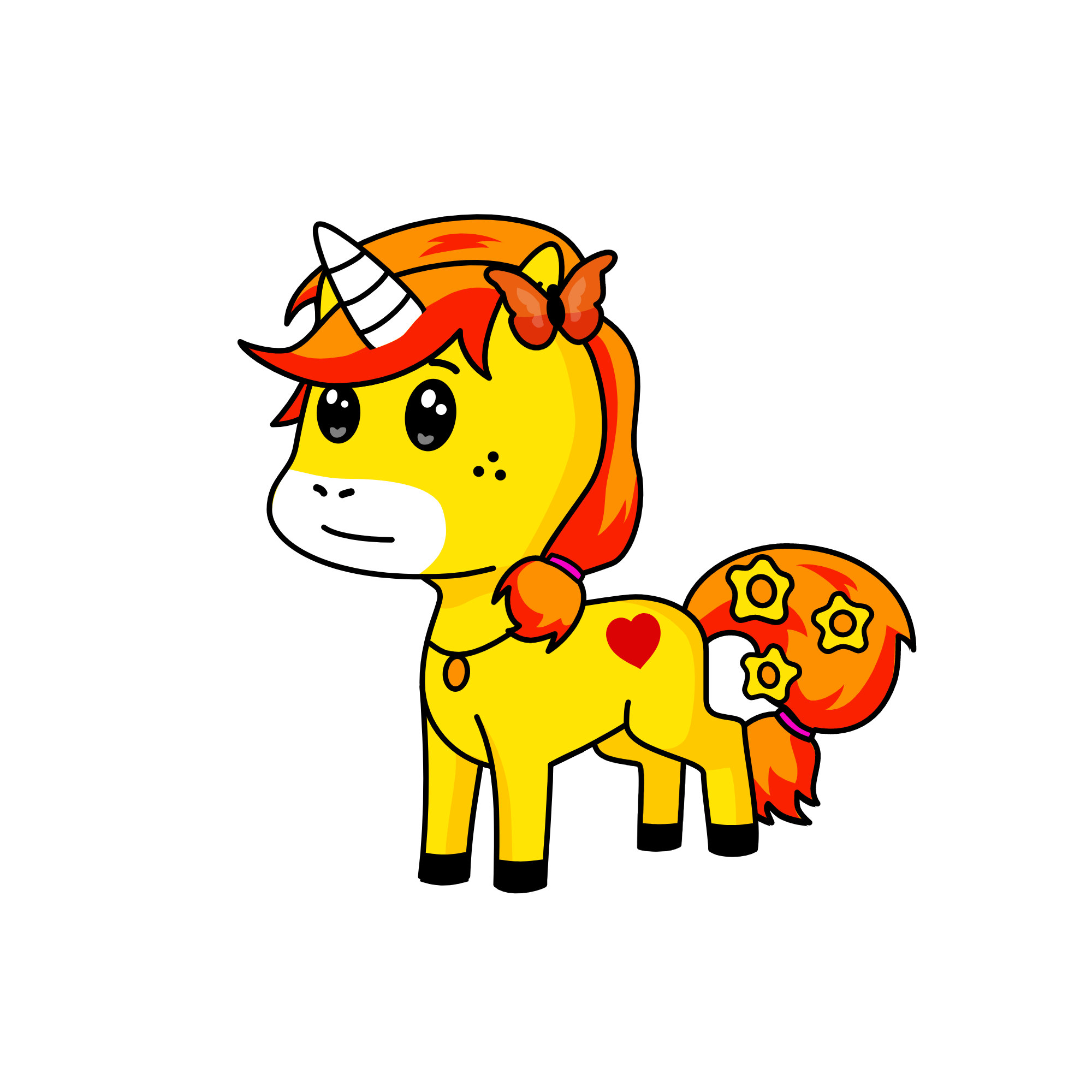 Smarty, the unicorn